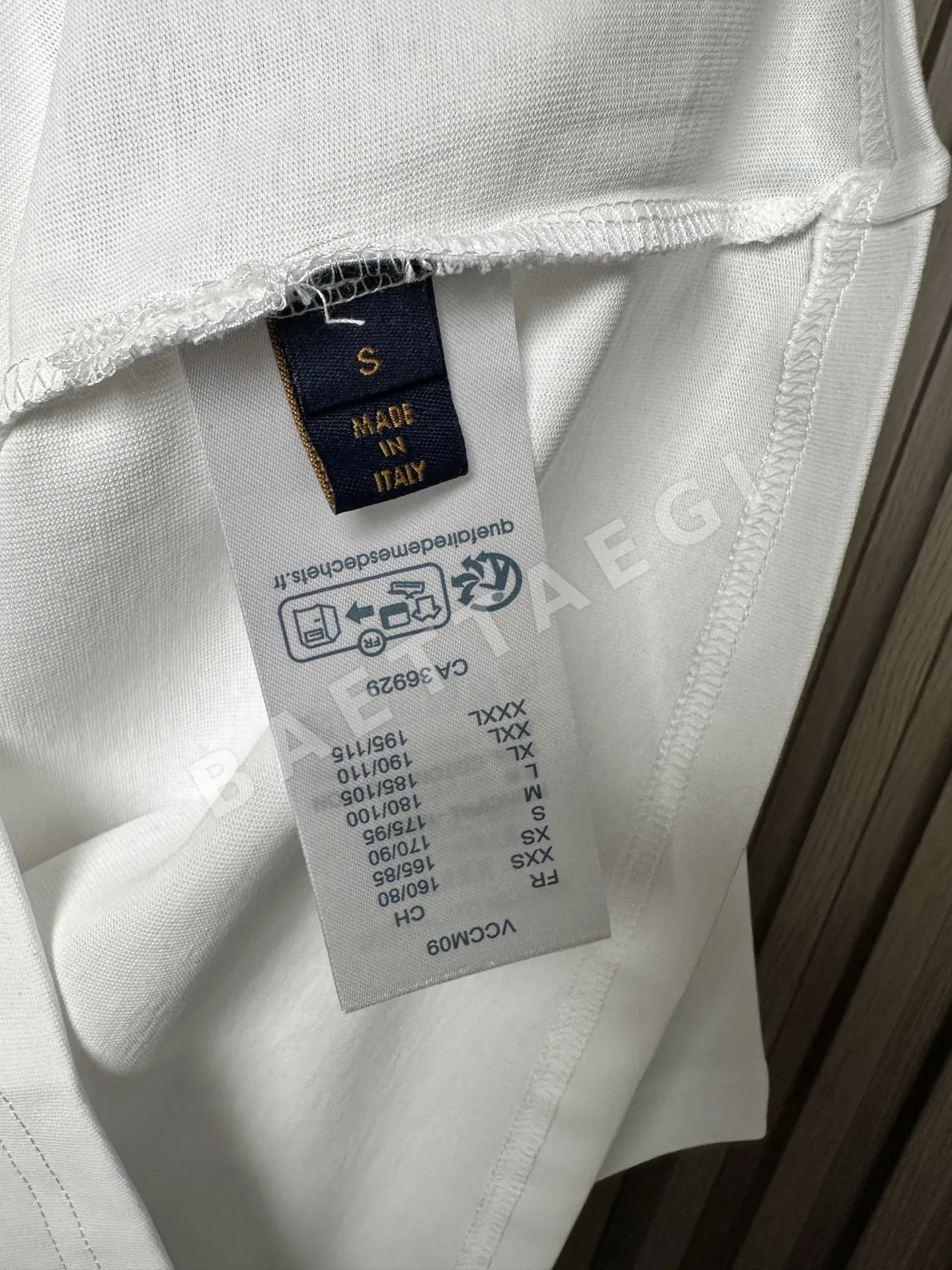 루이비통 크루넥 남성 반팔 티셔츠 상세 이미지 9