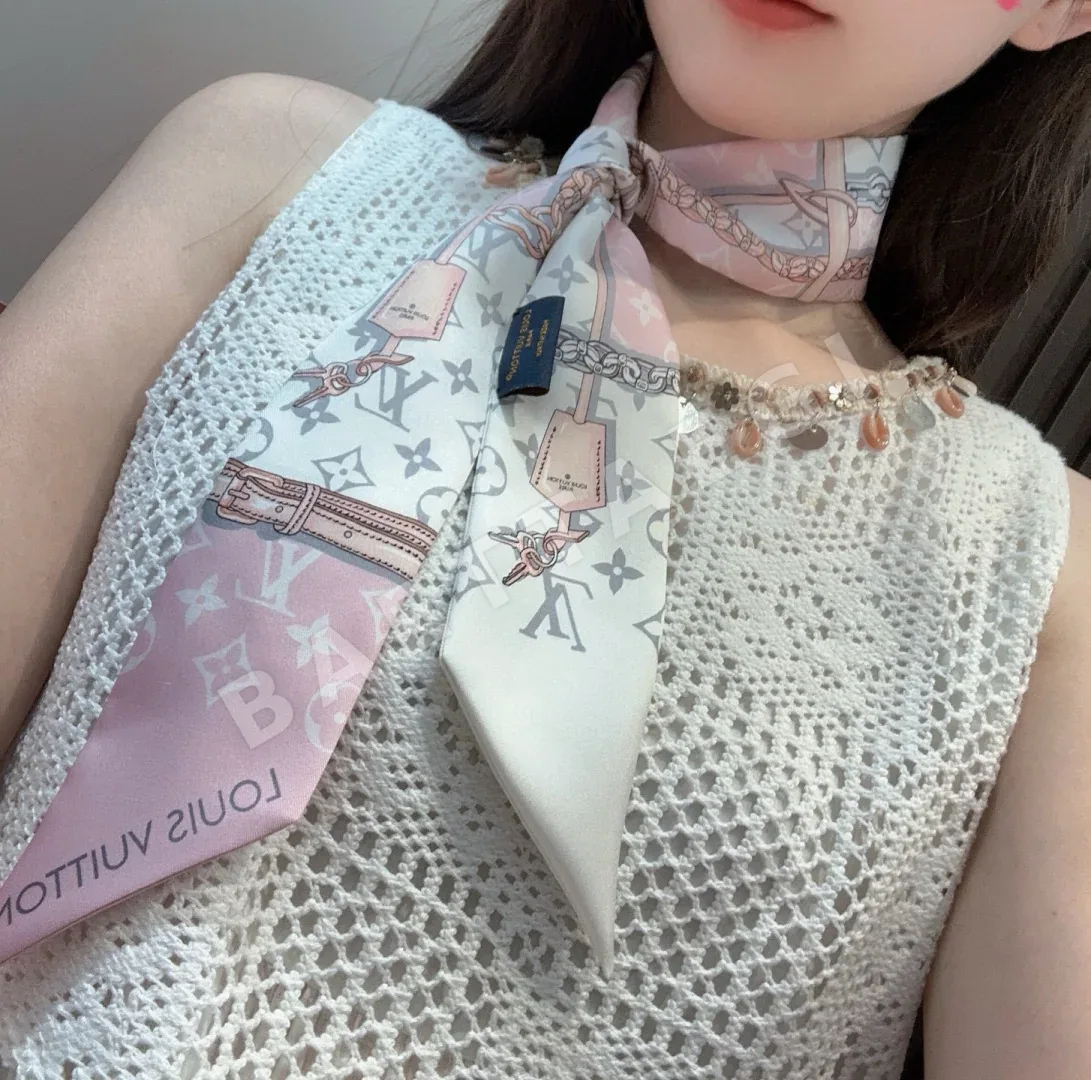 루이비통 모노그램 실크 스카프 146366