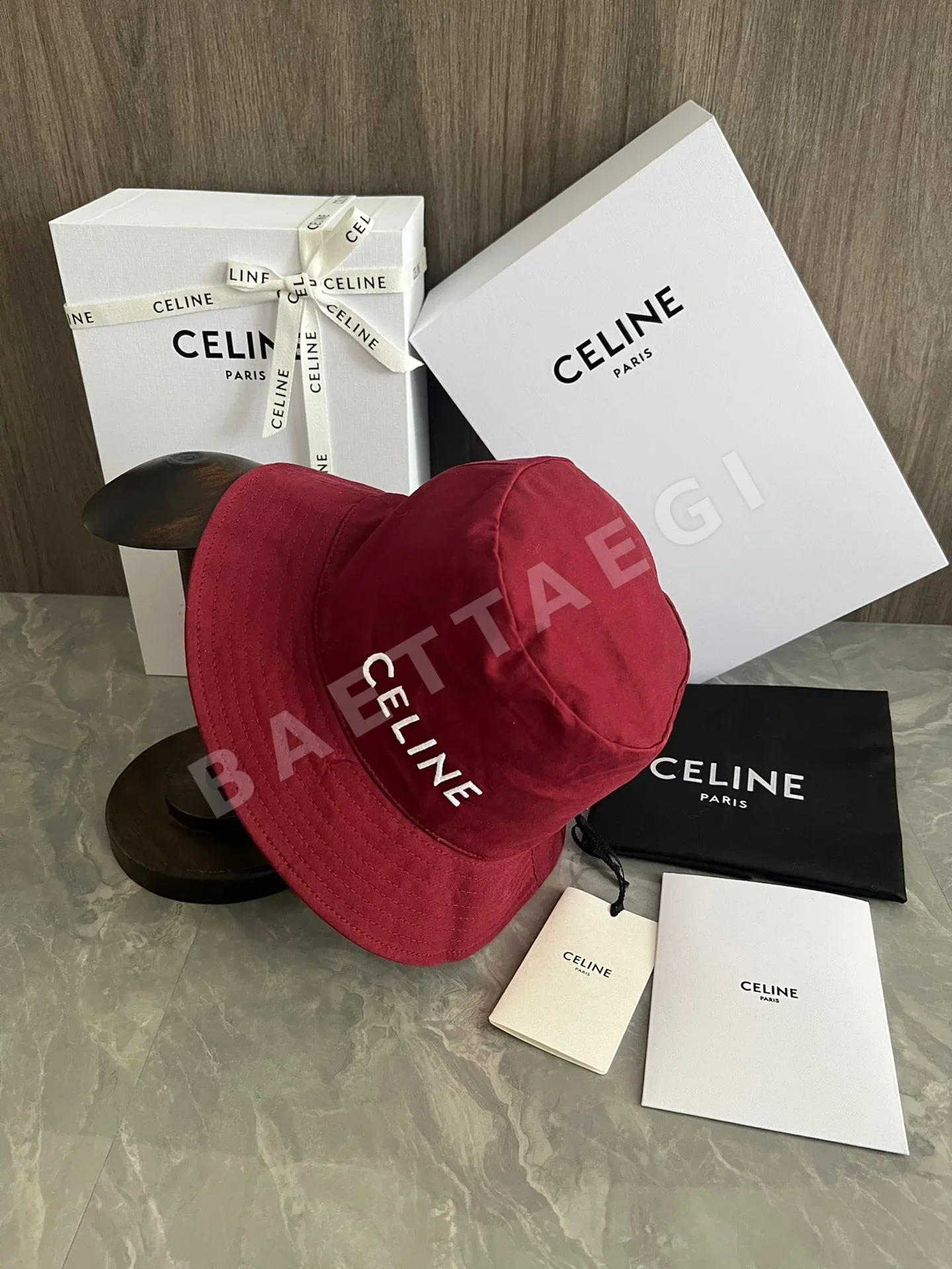 셀린느 코튼 버킷 햇 84316
