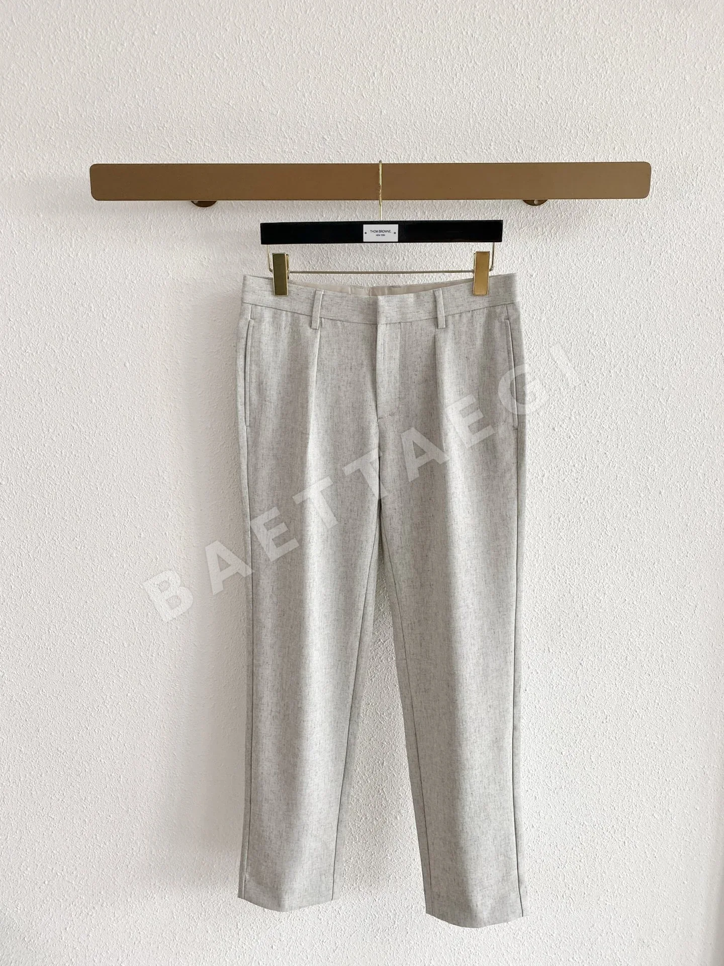 로로피아나 린넨 혼방 남성 바지 143386