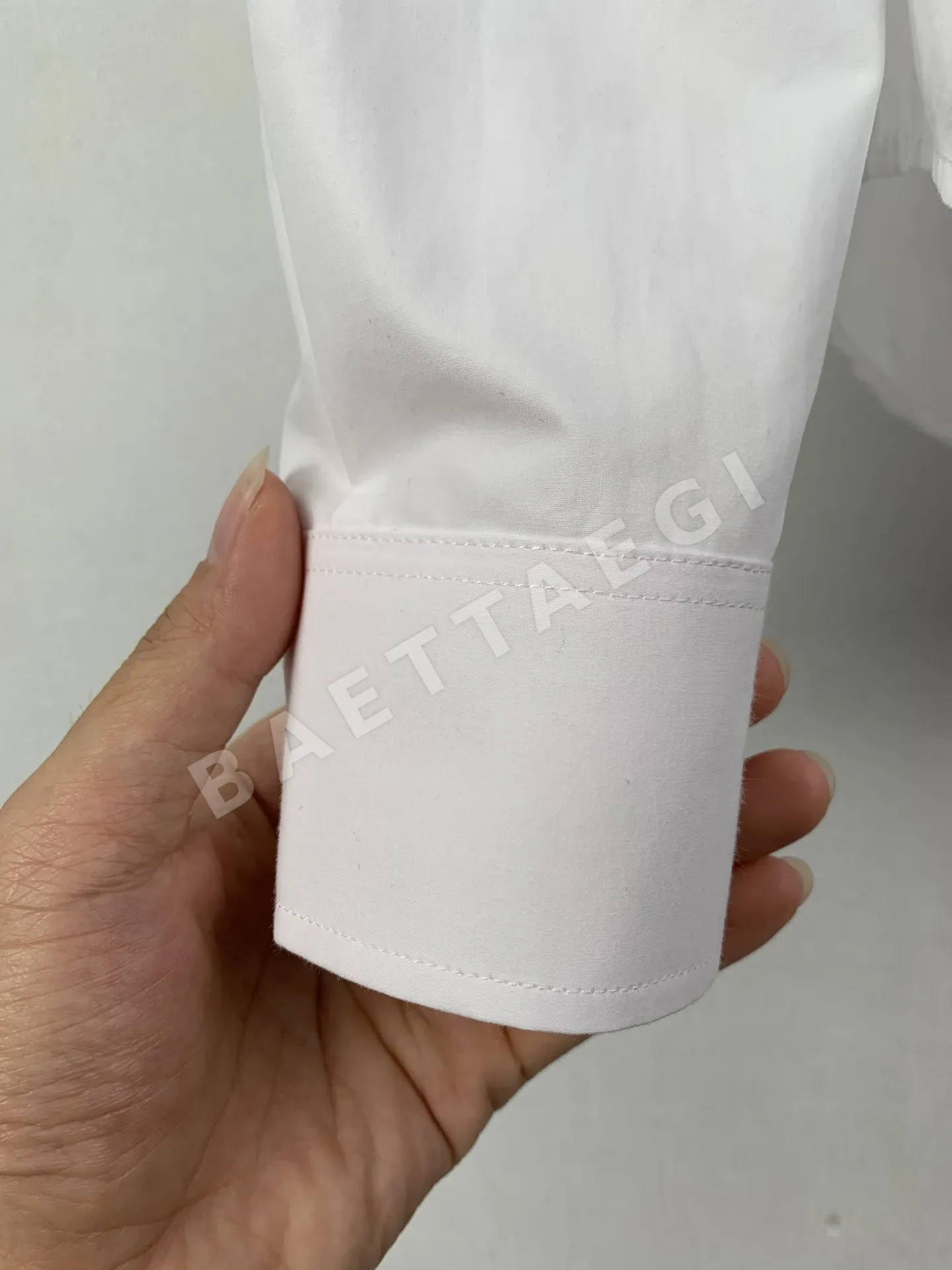 로에베 코튼 자수 남성 긴팔 셔츠 상세 이미지 8