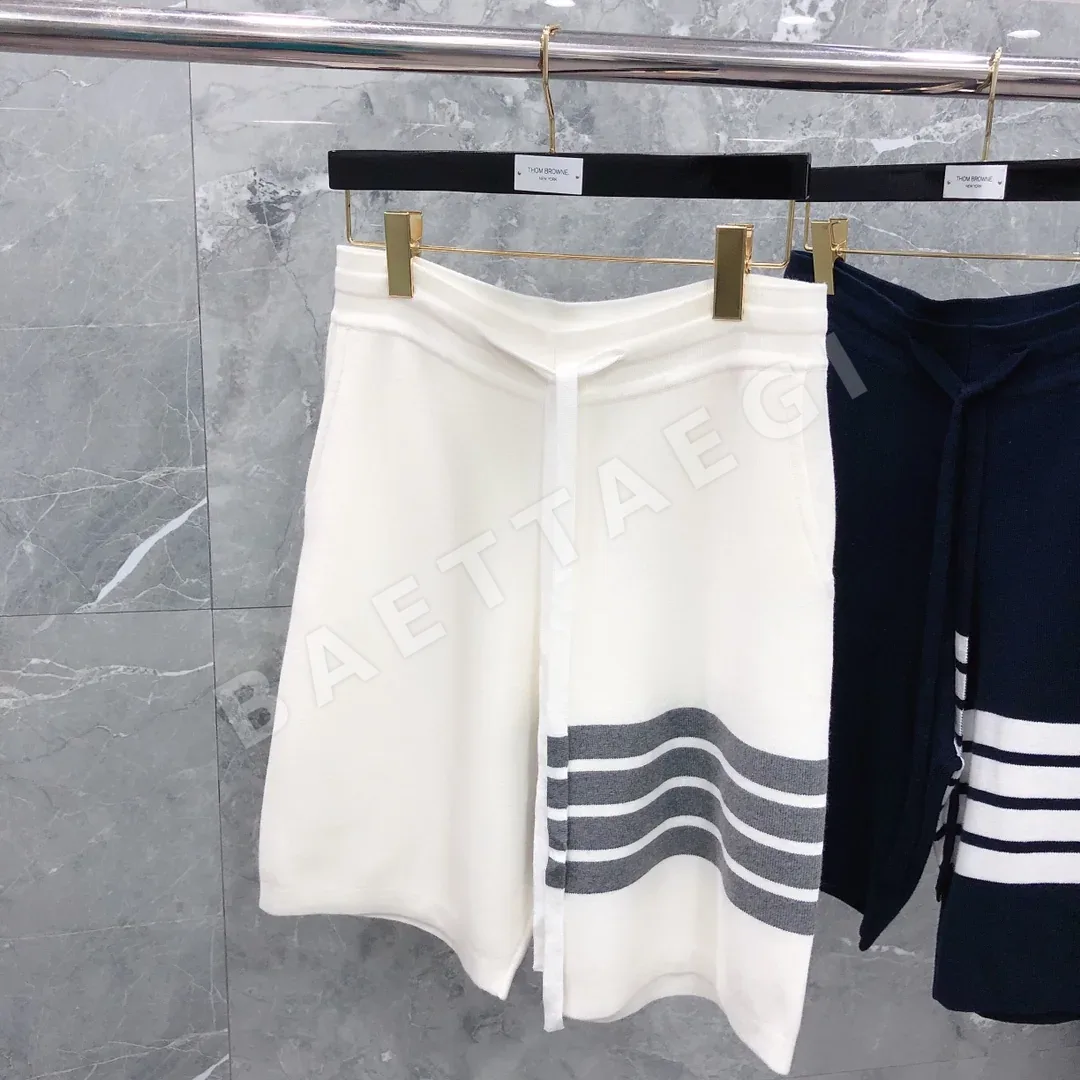 톰브라운 사선 울 쇼츠 반바지 40444 Thom Browne Shorts 상세 이미지 7