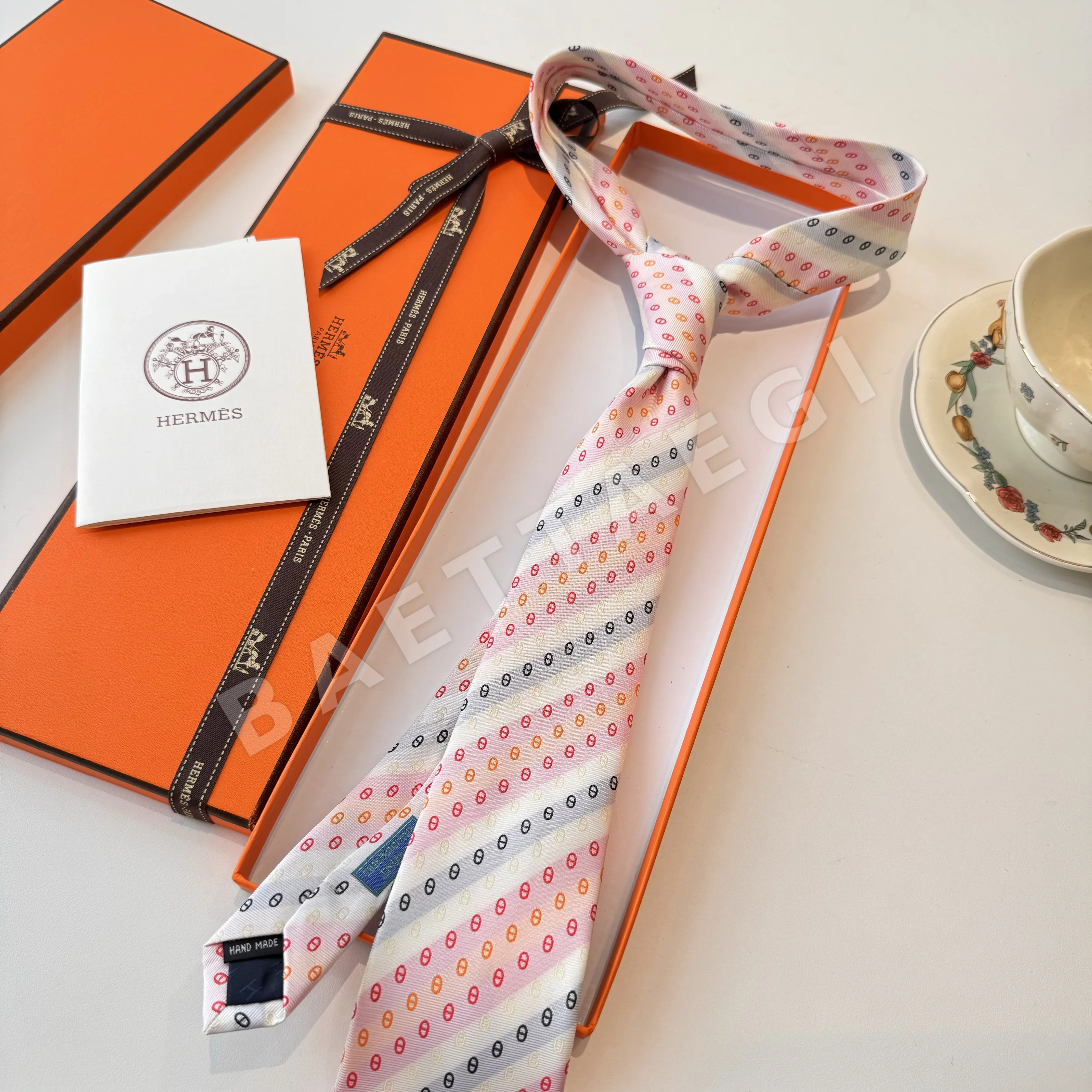 에르메스 넥타이 89151 Hermes Accessories 상세 이미지 20