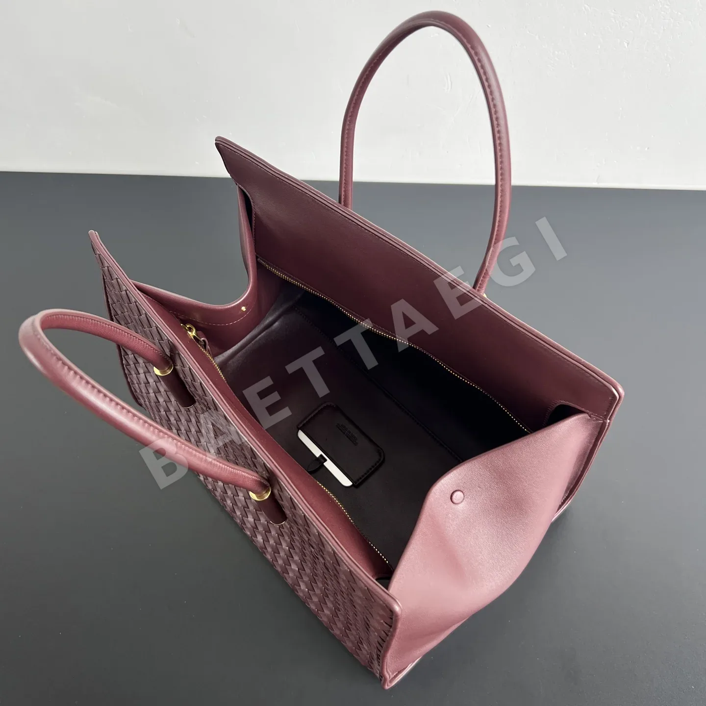 보테가베네타 바바라 램스킨 토트백 상세 이미지 5