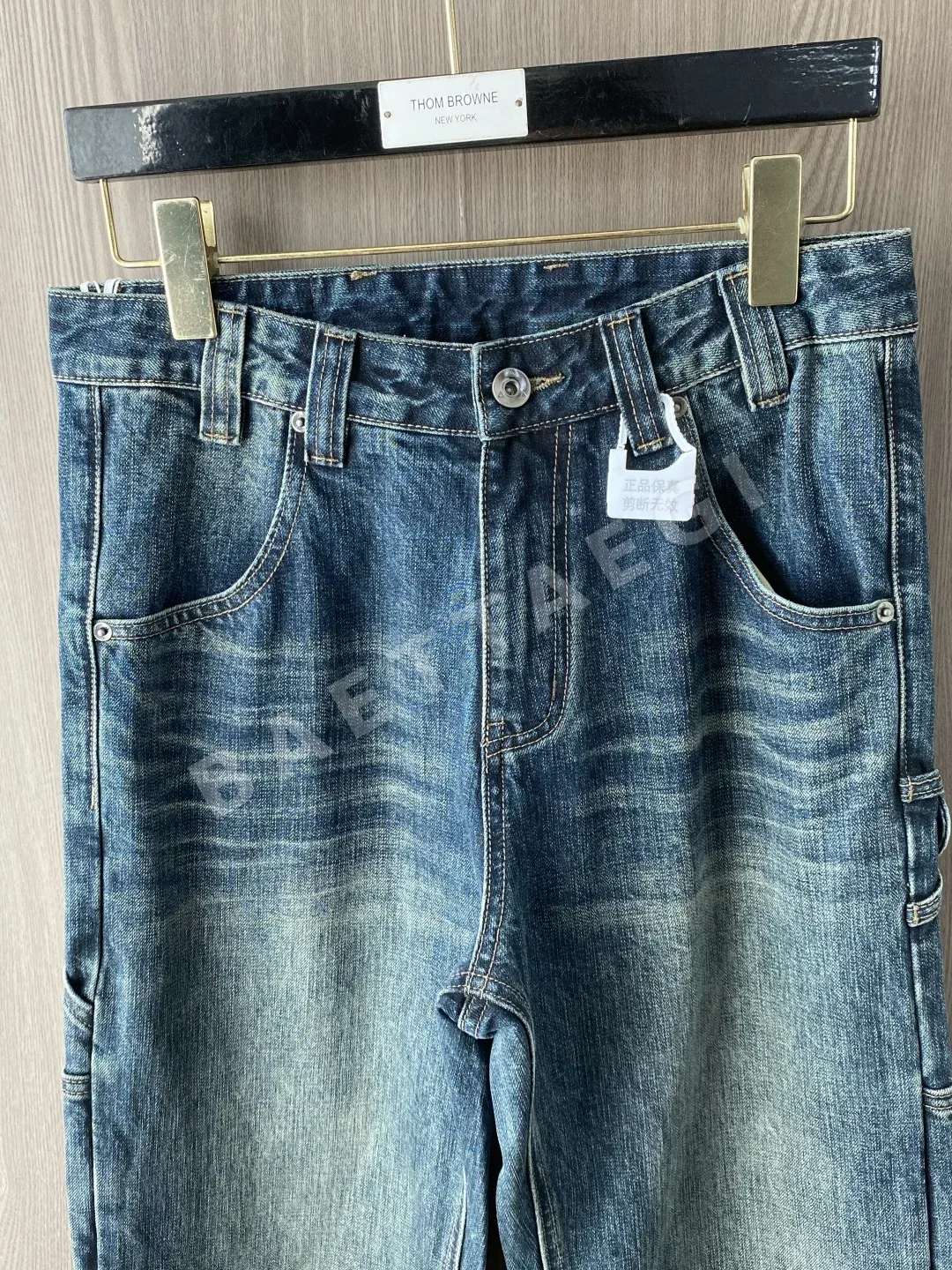 샤넬 남성 스트레이트 레그 바지 상세 이미지 3