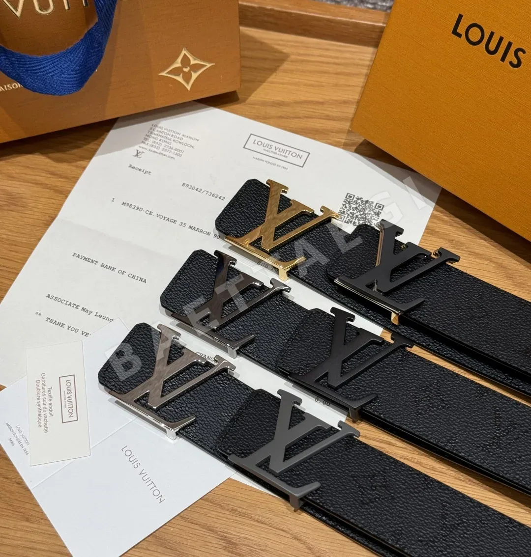 루이비통 이니셜 메탈버클 40mm 리버시블 벨트 상세 이미지 3
