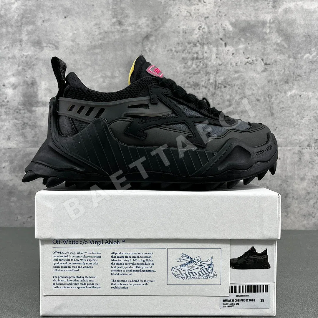 오프화이트 오디세이 올블랙 202302 Off White Odsy
