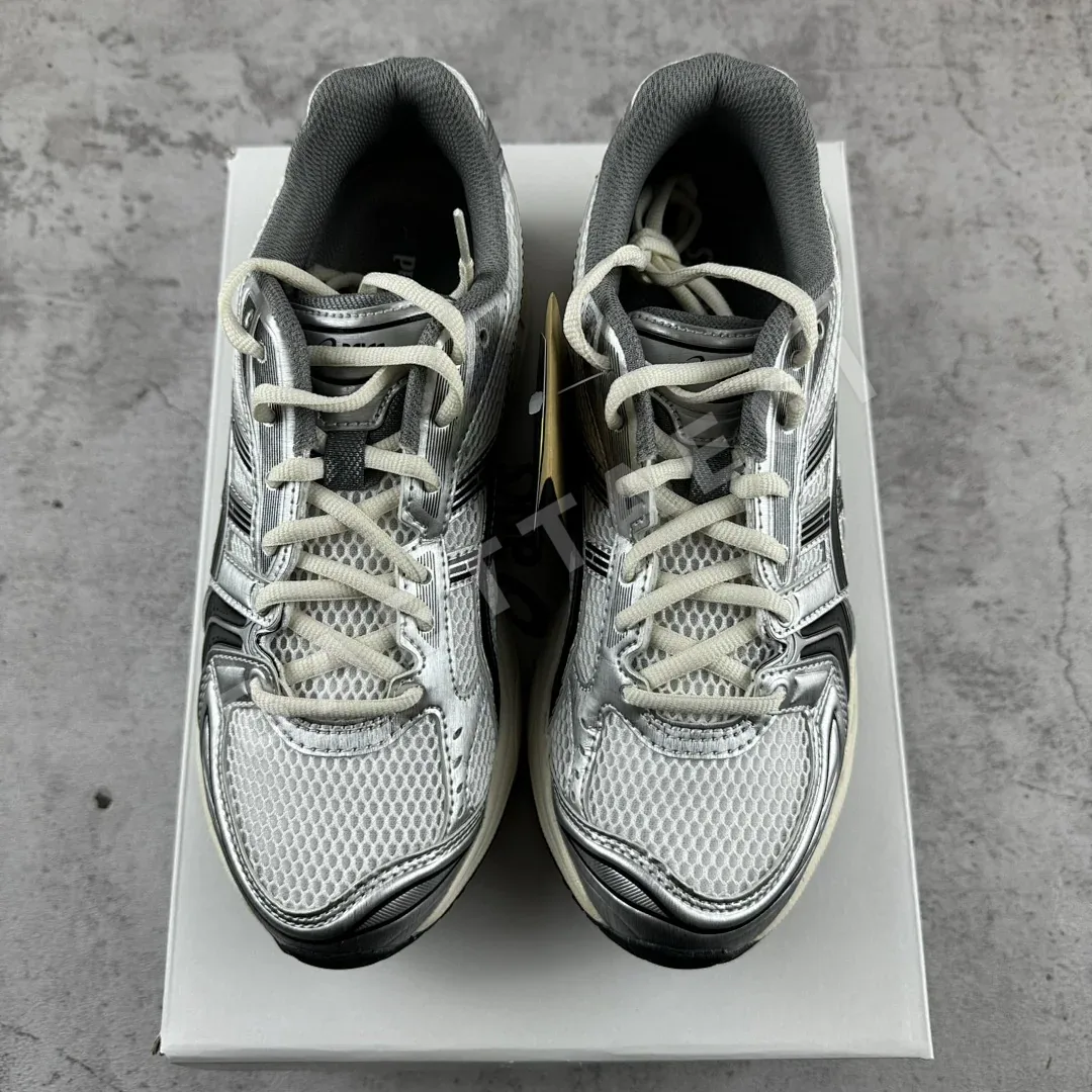 아식스 [ZC] 젤 카야노 14 1201A457-101 200237 Asics Gel-Kayano 14 JJJJound Silver Black 상세 이미지 3