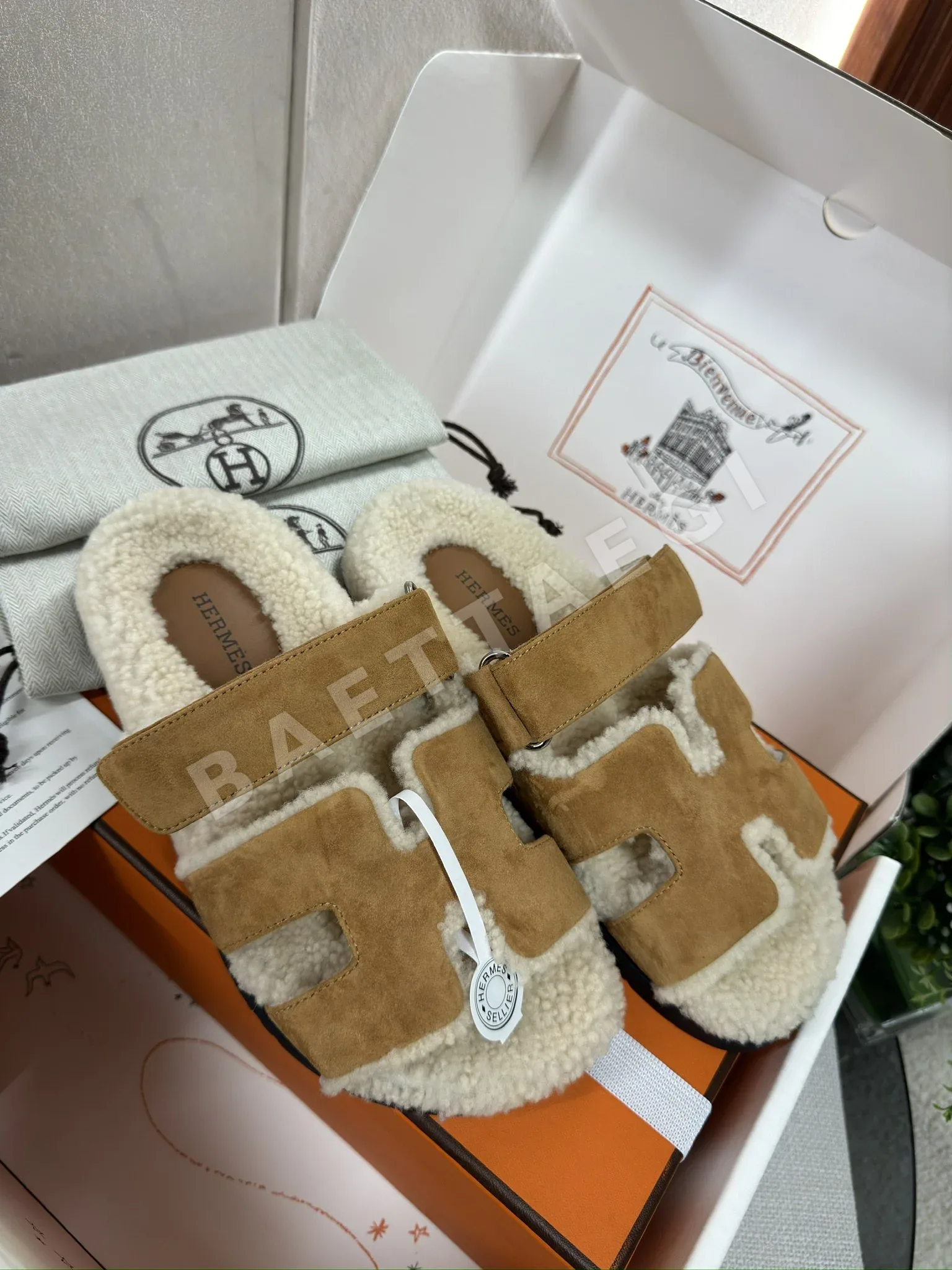 에르메스 시프레 슬리퍼 상세 이미지 3