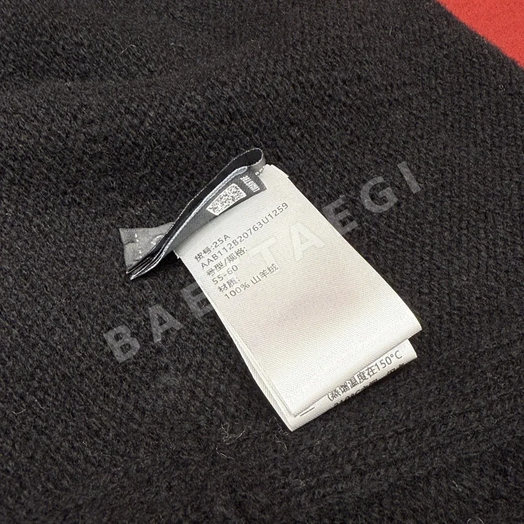 샤넬 크로스 스티치 더블 C 캐시미어 비니 상세 이미지 6