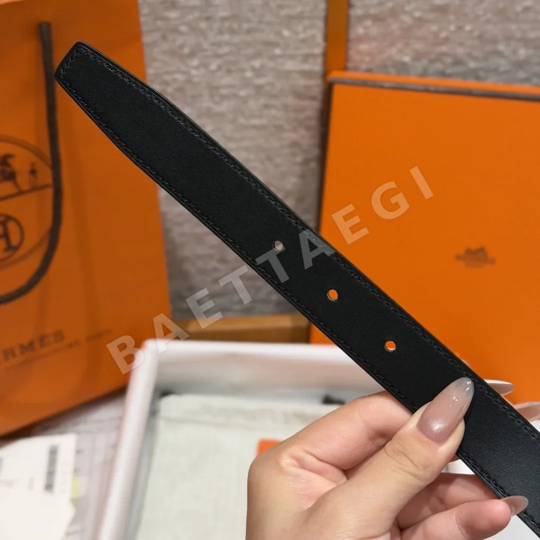 에르메스 미니 콘스탄스 H 버클 리버서블 가죽 벨트 상세 이미지 8
