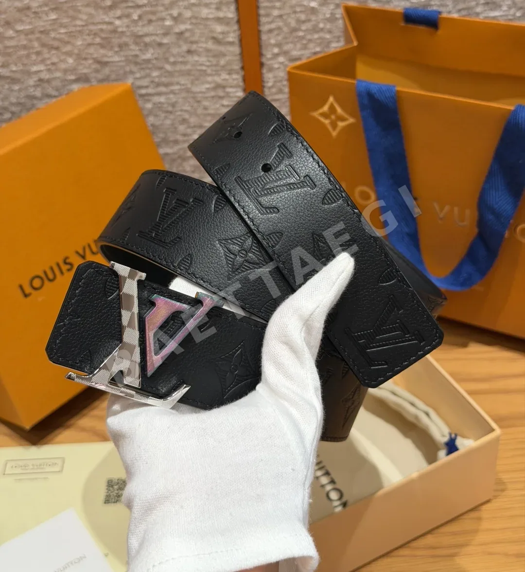 루이비통 이니셜 섀도우 40mm 리버서블 소가죽 벨트 상세 이미지 5