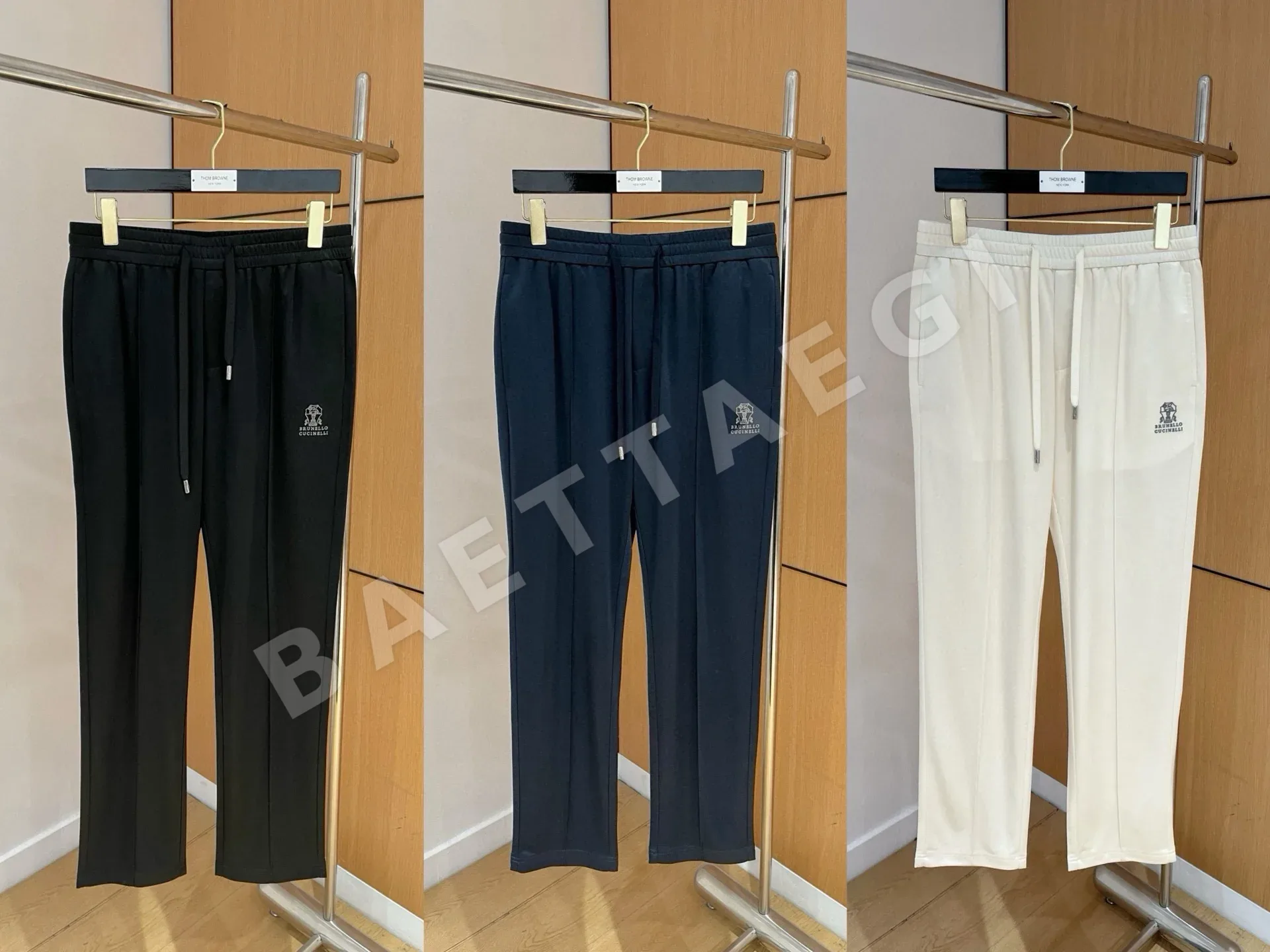 브루넬로쿠치넬리 남성 린넨 바지 상세 이미지 9