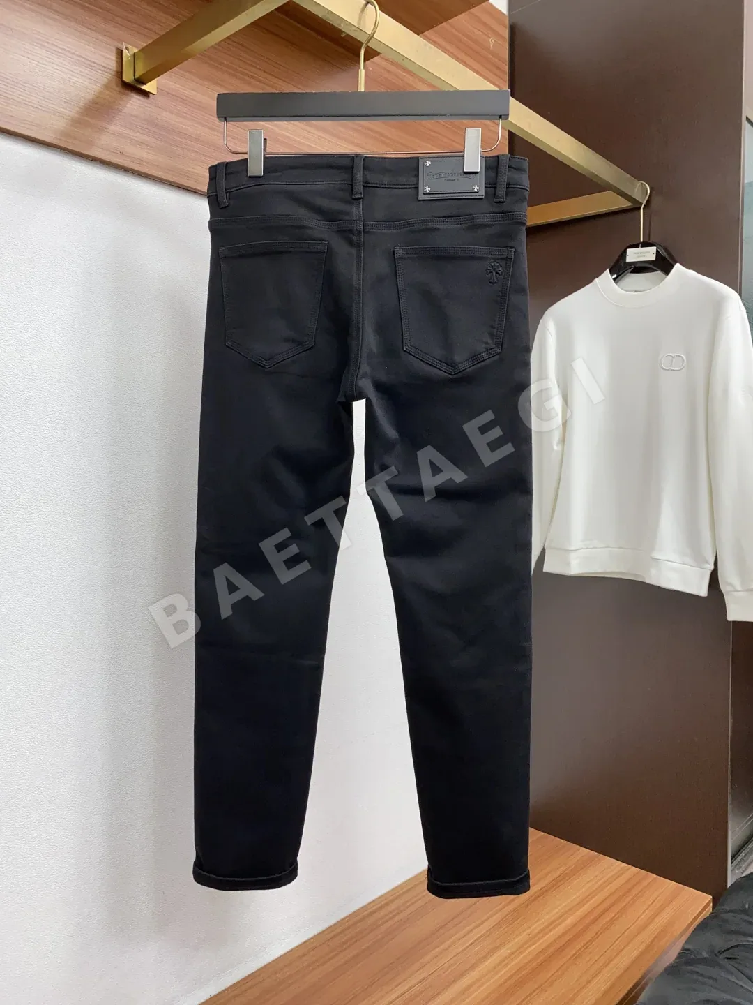크롬하츠 남성 데님 바지 상세 이미지 8
