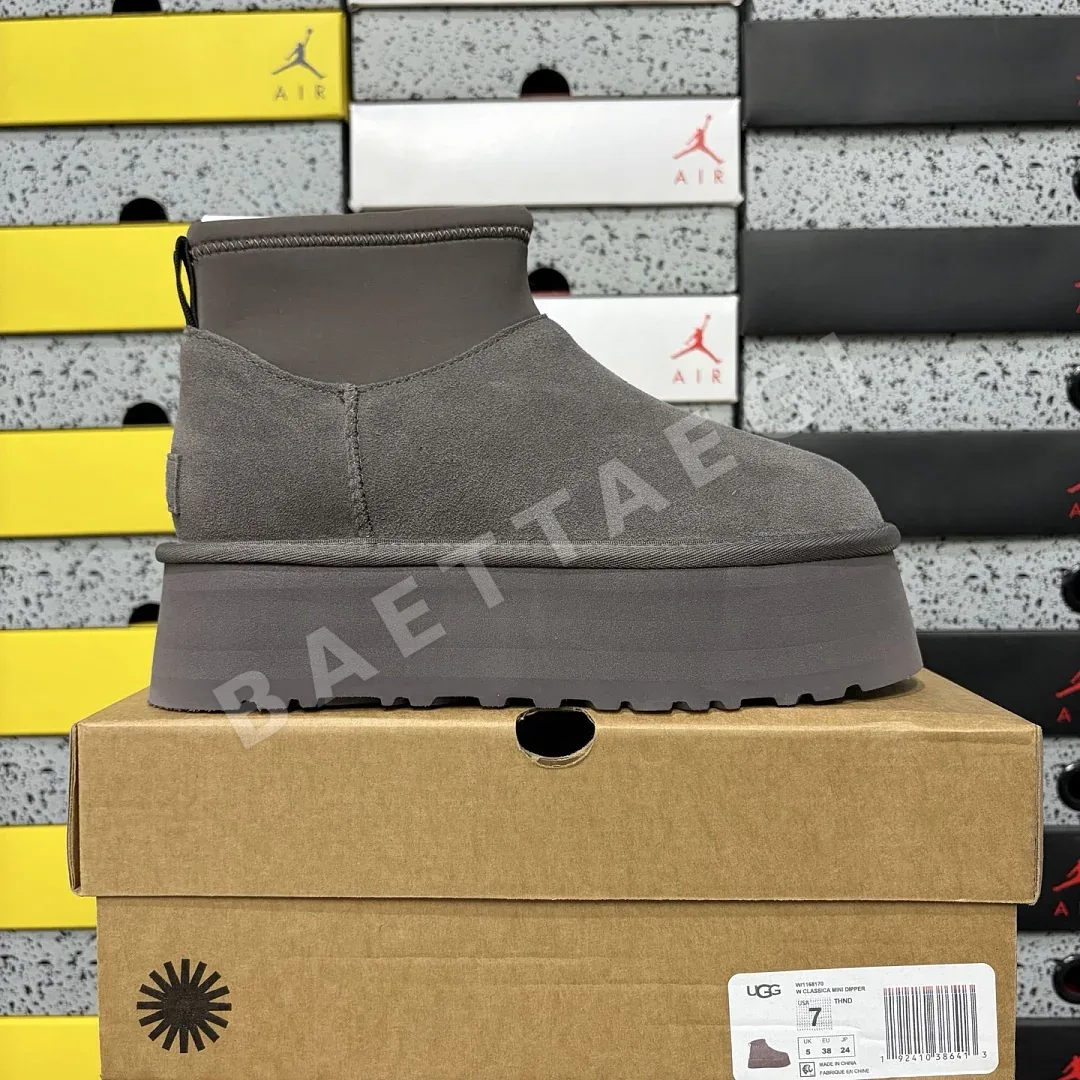 어그 [TOP] 그레이 208885 UGG Classic Mini Dipper Boot -8170 상세 이미지 1