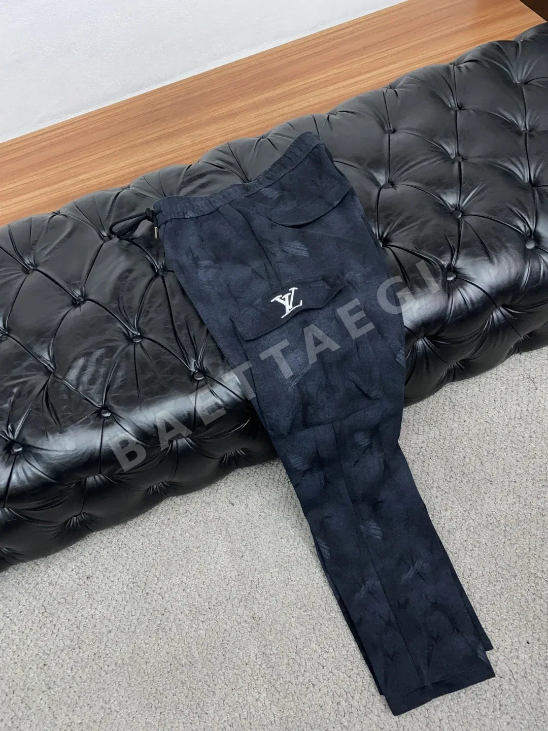 루이비통 코튼 캐주얼 남성 바지 상세 이미지 5