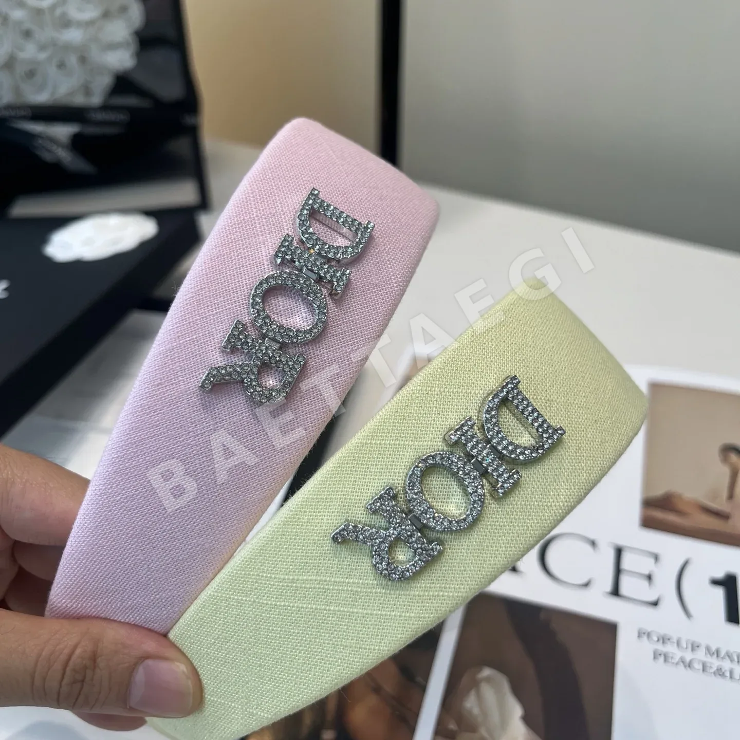 디올 CD 헤드밴드 상세 이미지 2