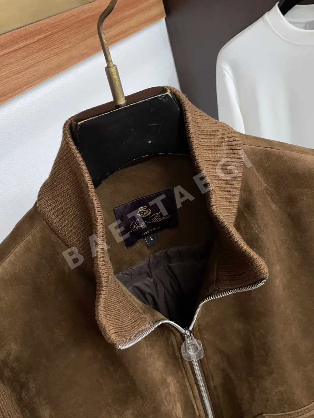 로로피아나 니트 패치워크 다운 자켓 상세 이미지 3