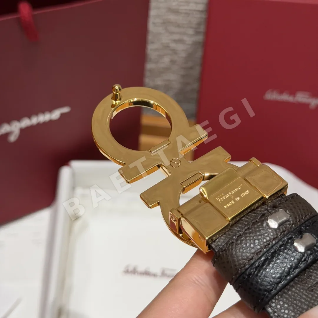 페레가모 JD350 간치니 양면 조절 벨트 35mm 상세 이미지 6
