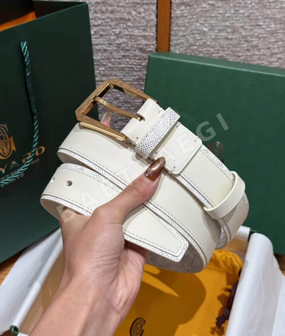고야드 플로리다 롤러 버클 벨트 상세 이미지 2