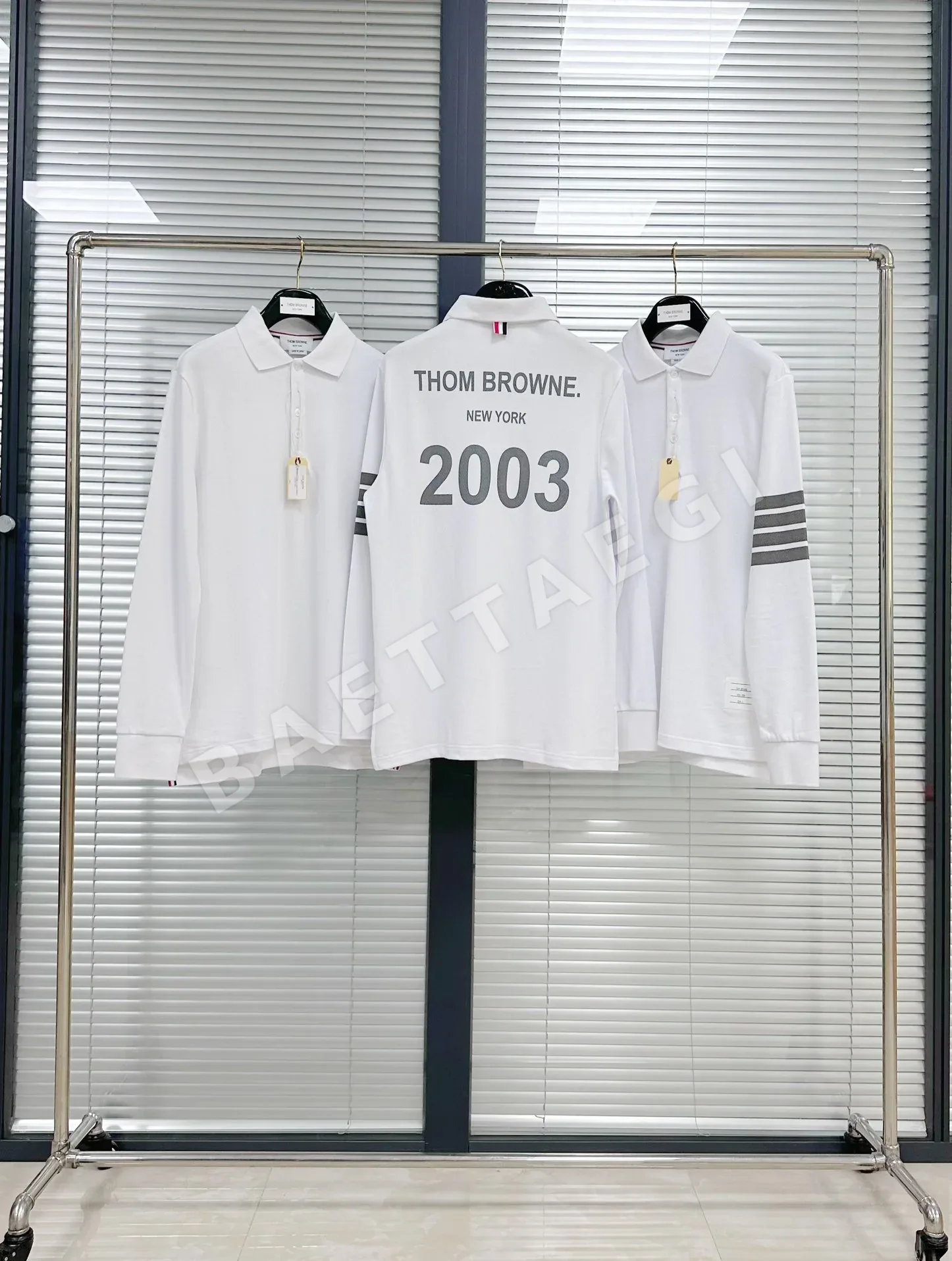 톰브라운 20 주년 긴팔 폴로셔츠 142931