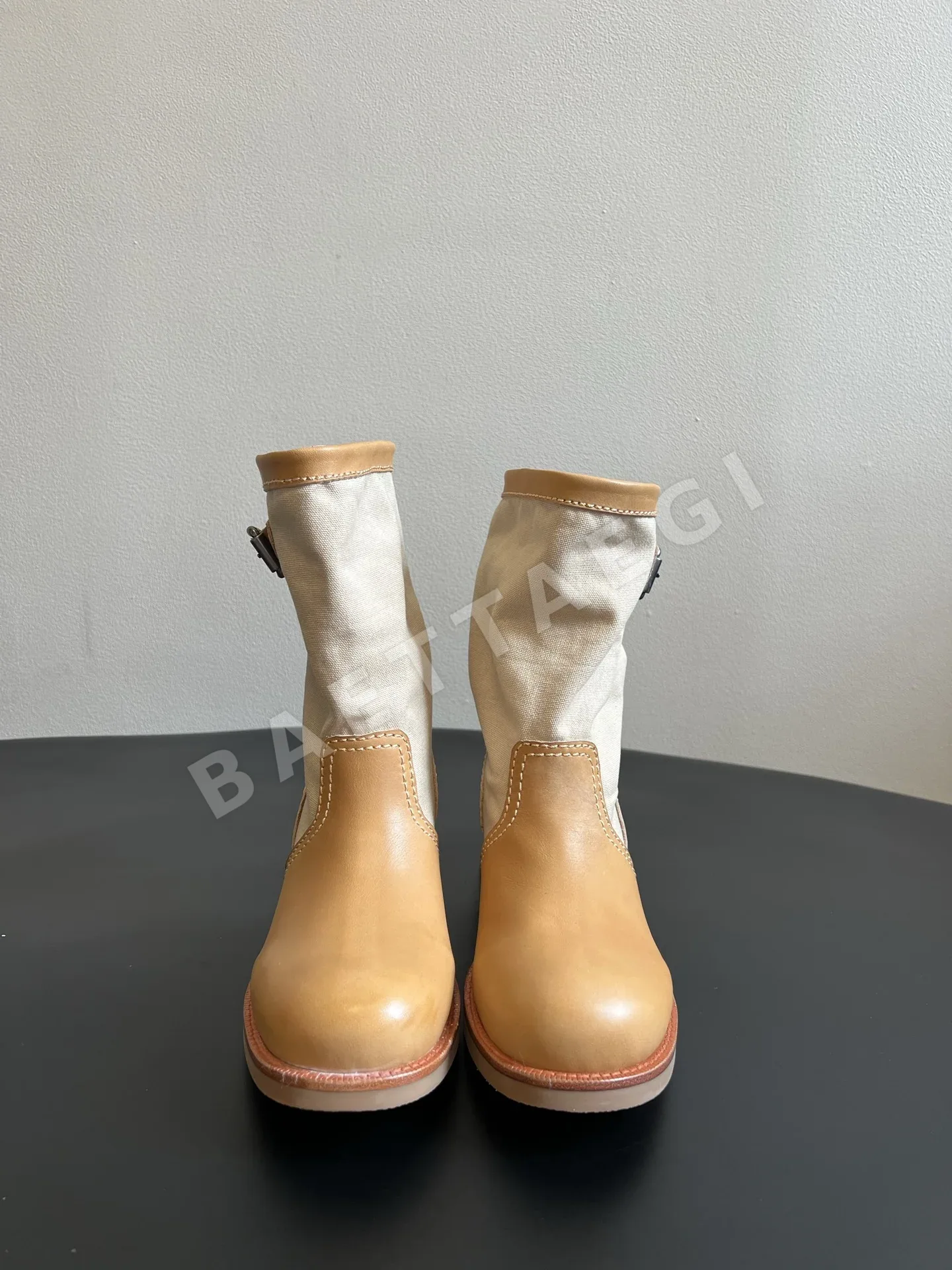 프라다 패치워크 레트로 앵클 부츠 99567