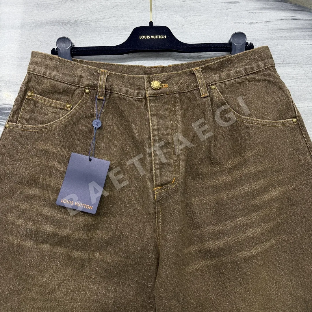 루이비통 SS 워싱 데님 반바지 41409 Louis Vuitton Shorts 상세 이미지 5