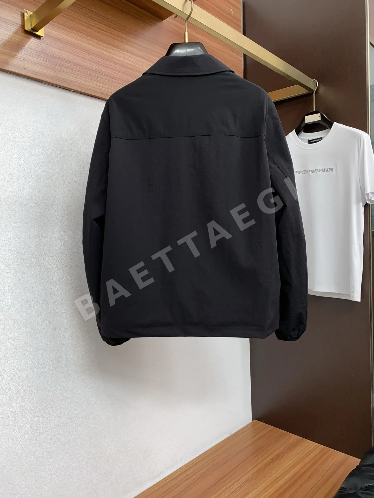 몽클레르 프린트 카라 자켓 상세 이미지 10