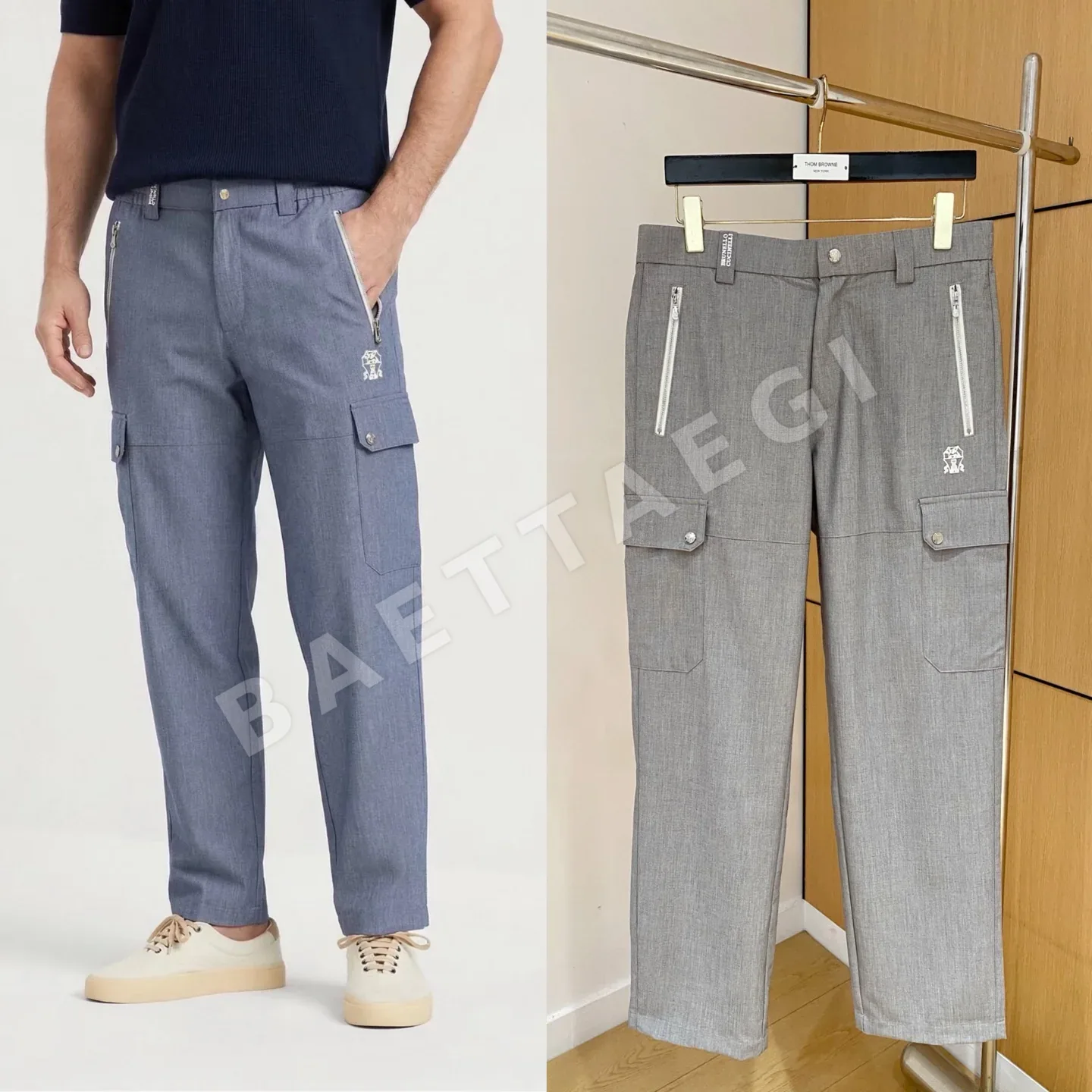 브루넬로쿠치넬리 남성 바지 88430 Brunello Cucinelli 상세 이미지 9