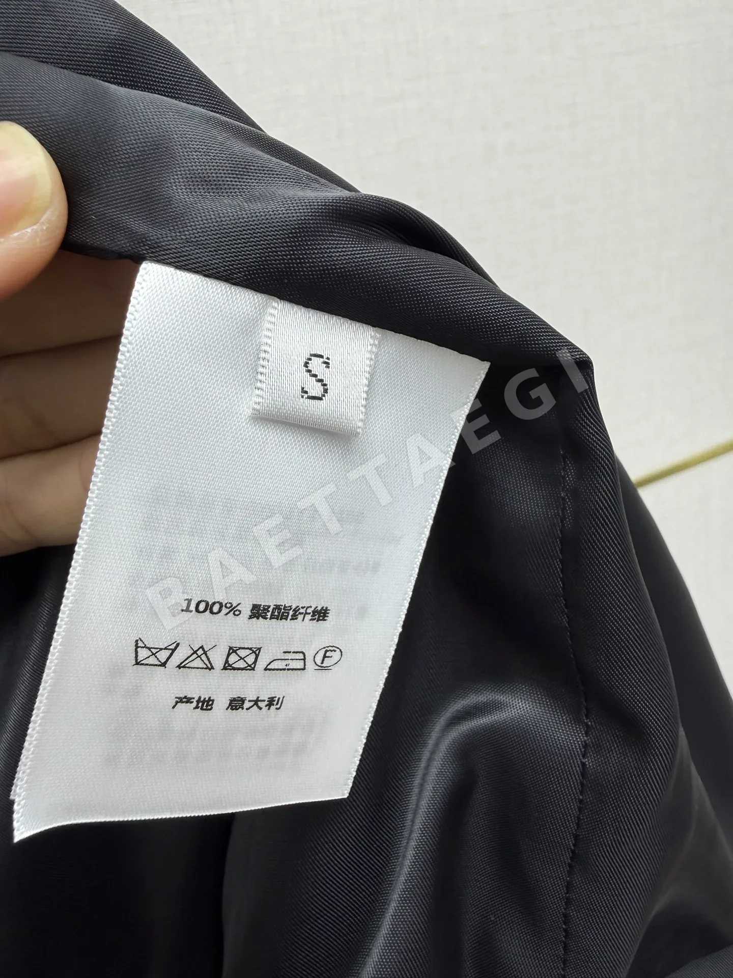 디올 라펠 싱글 브레스트 슬림핏 여성 자켓 상세 이미지 9
