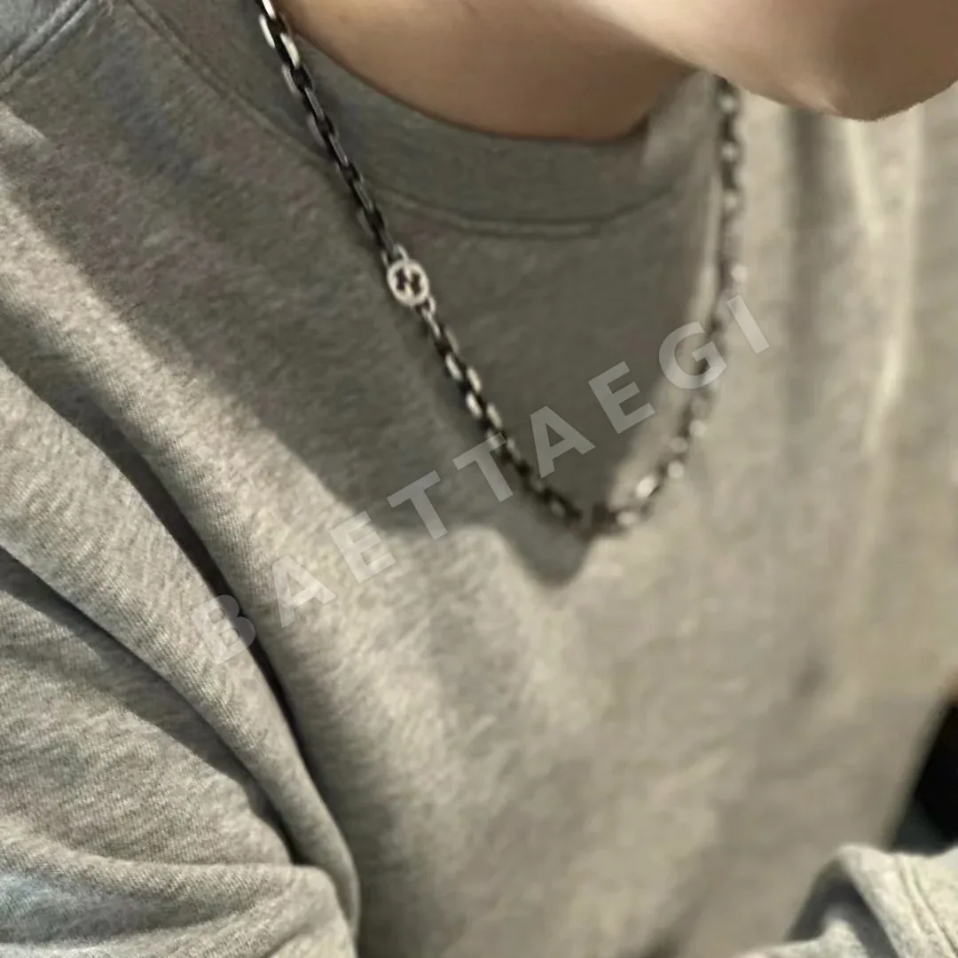 구찌 인터로킹 더블 G 스털링 실버 목걸이 상세 이미지 8