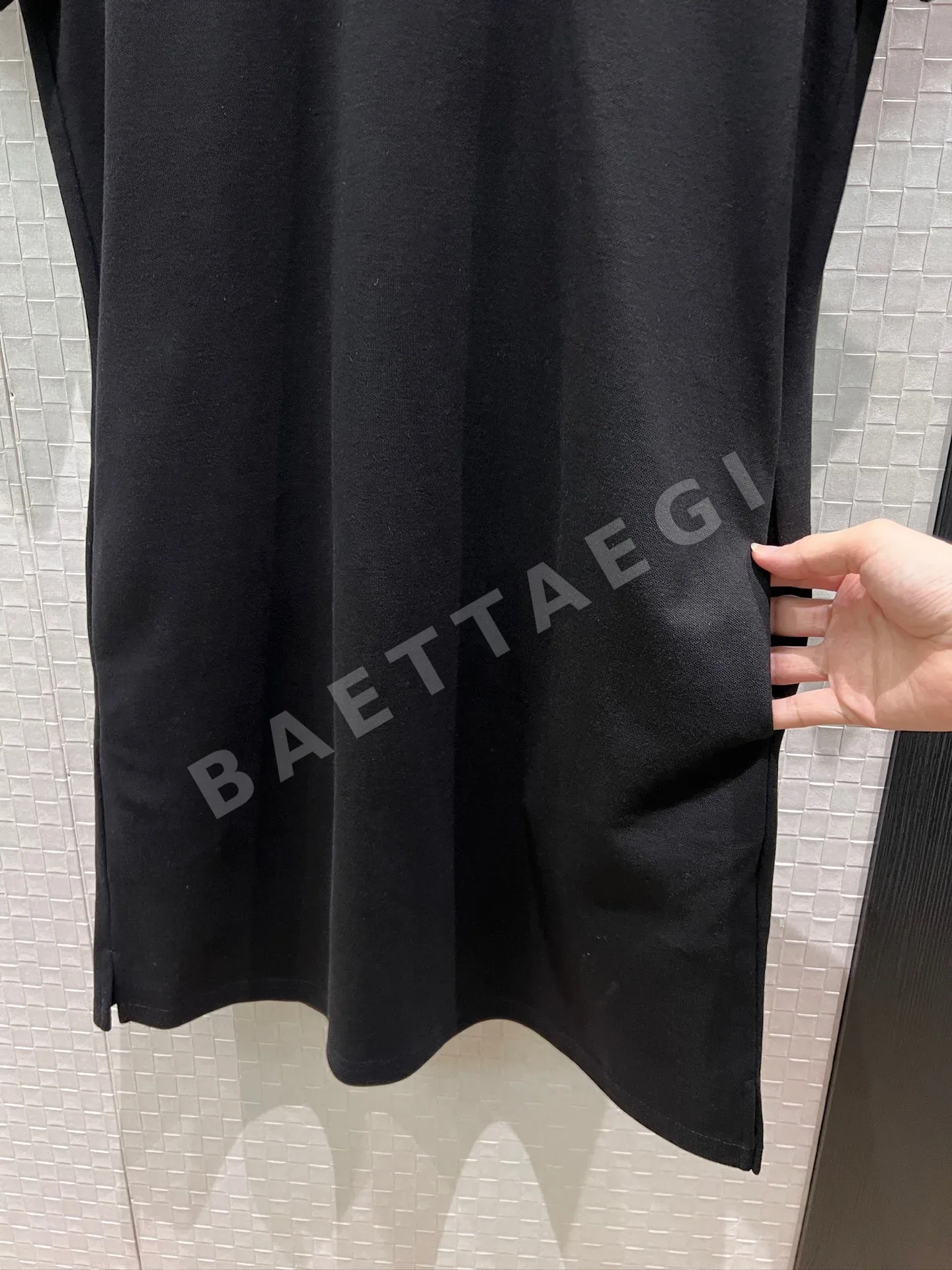 버버리 체크 카라 폴로 원피스 상세 이미지 6