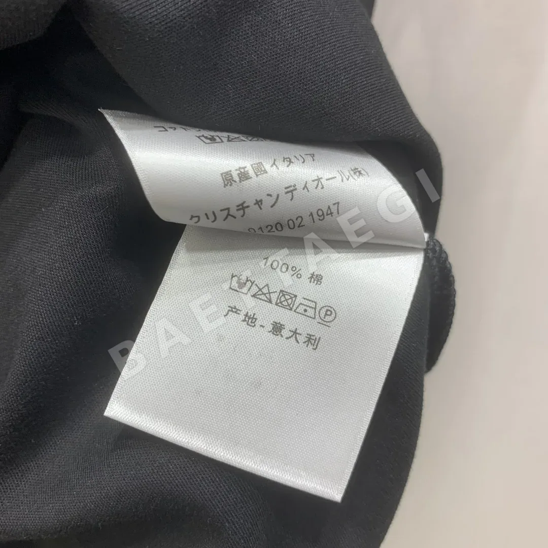 디올 자수 반팔 티셔츠 상세 이미지 8