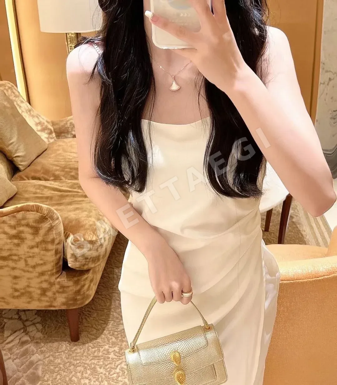 불가리 디바즈 드림 화이트 마더오브펄 목걸이 상세 이미지 5