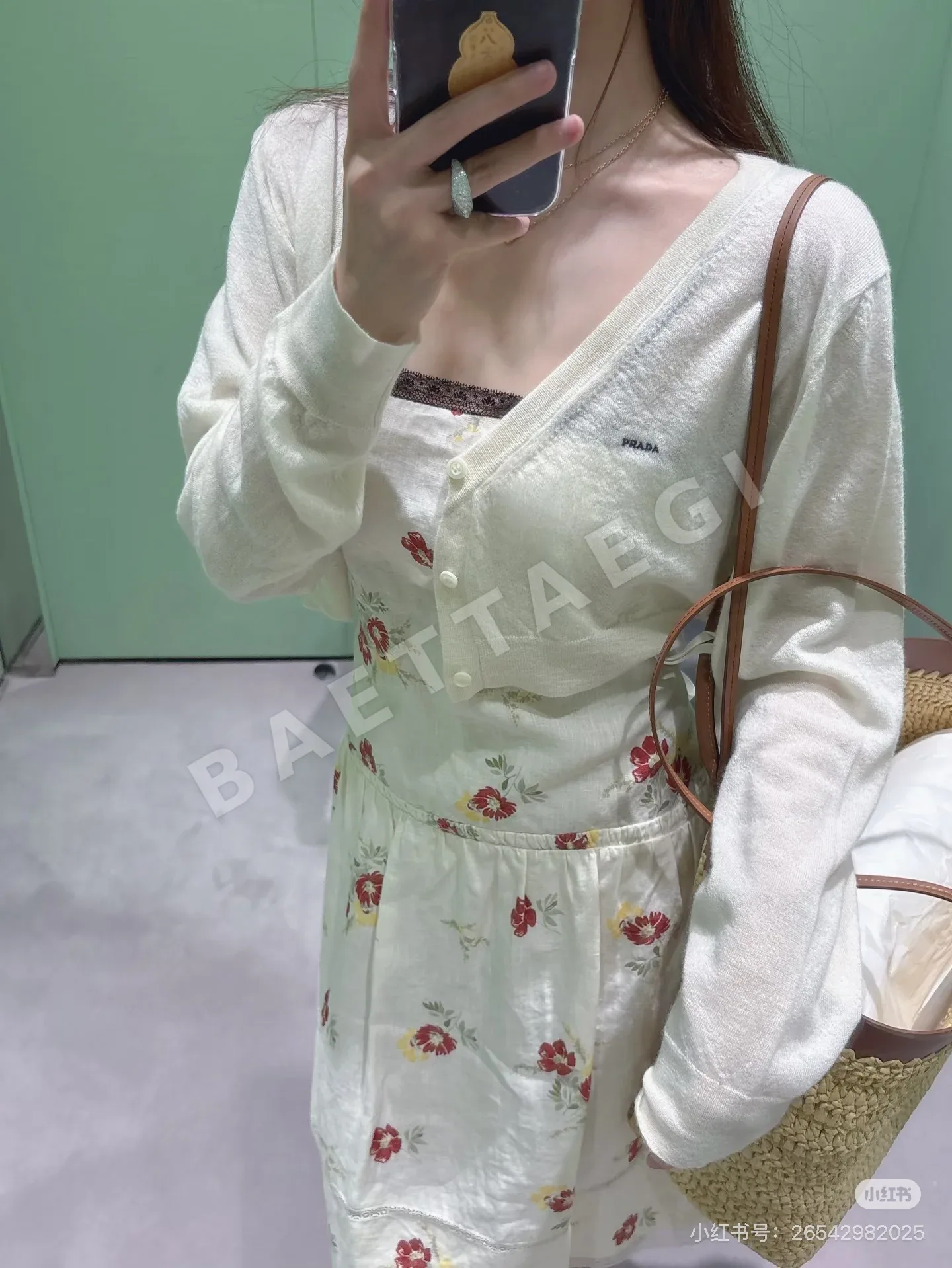 프라다 여성 원피스 상세 이미지 2