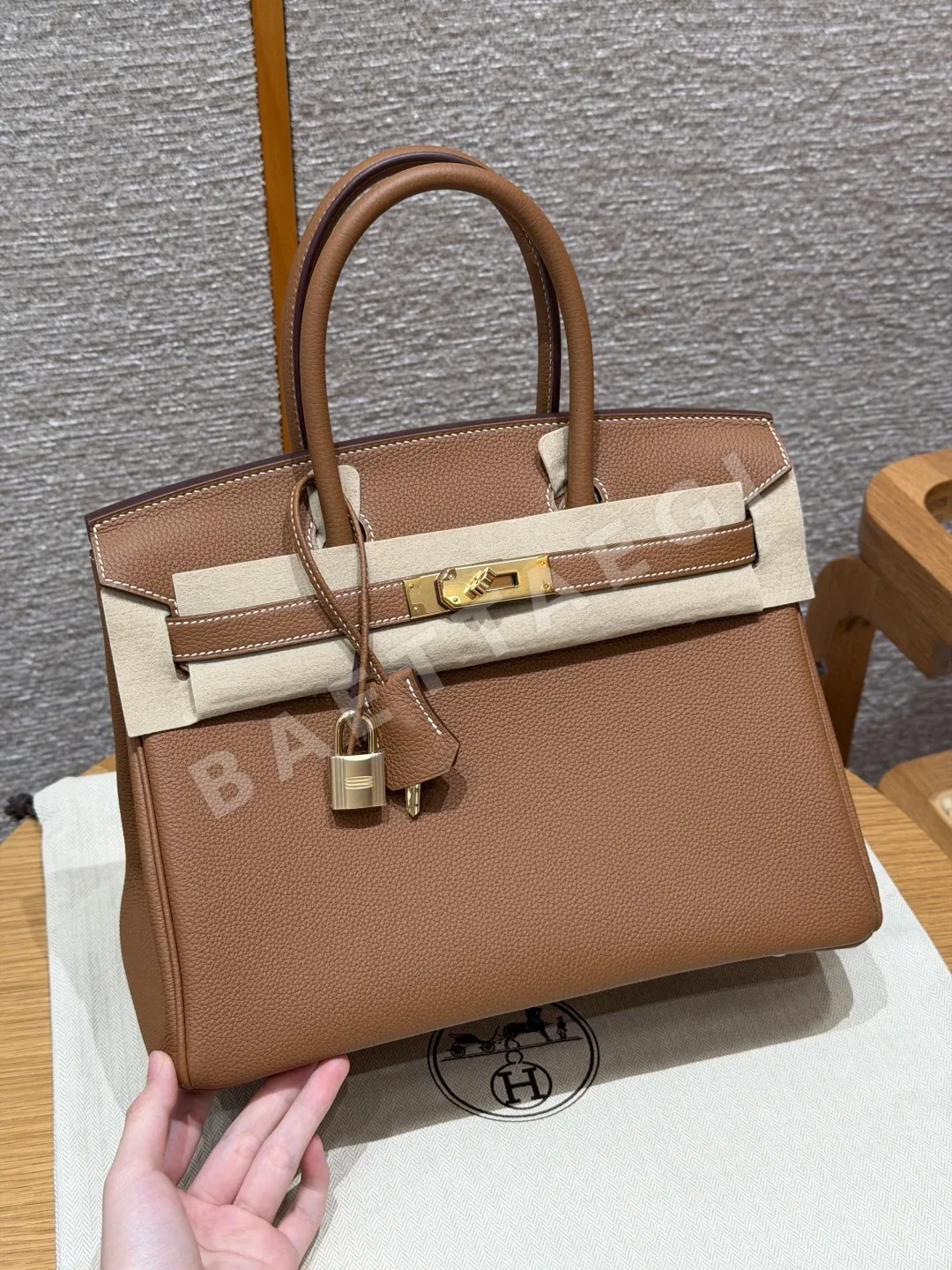 에르메스 버킨 30 토고 가죽 가방 144760