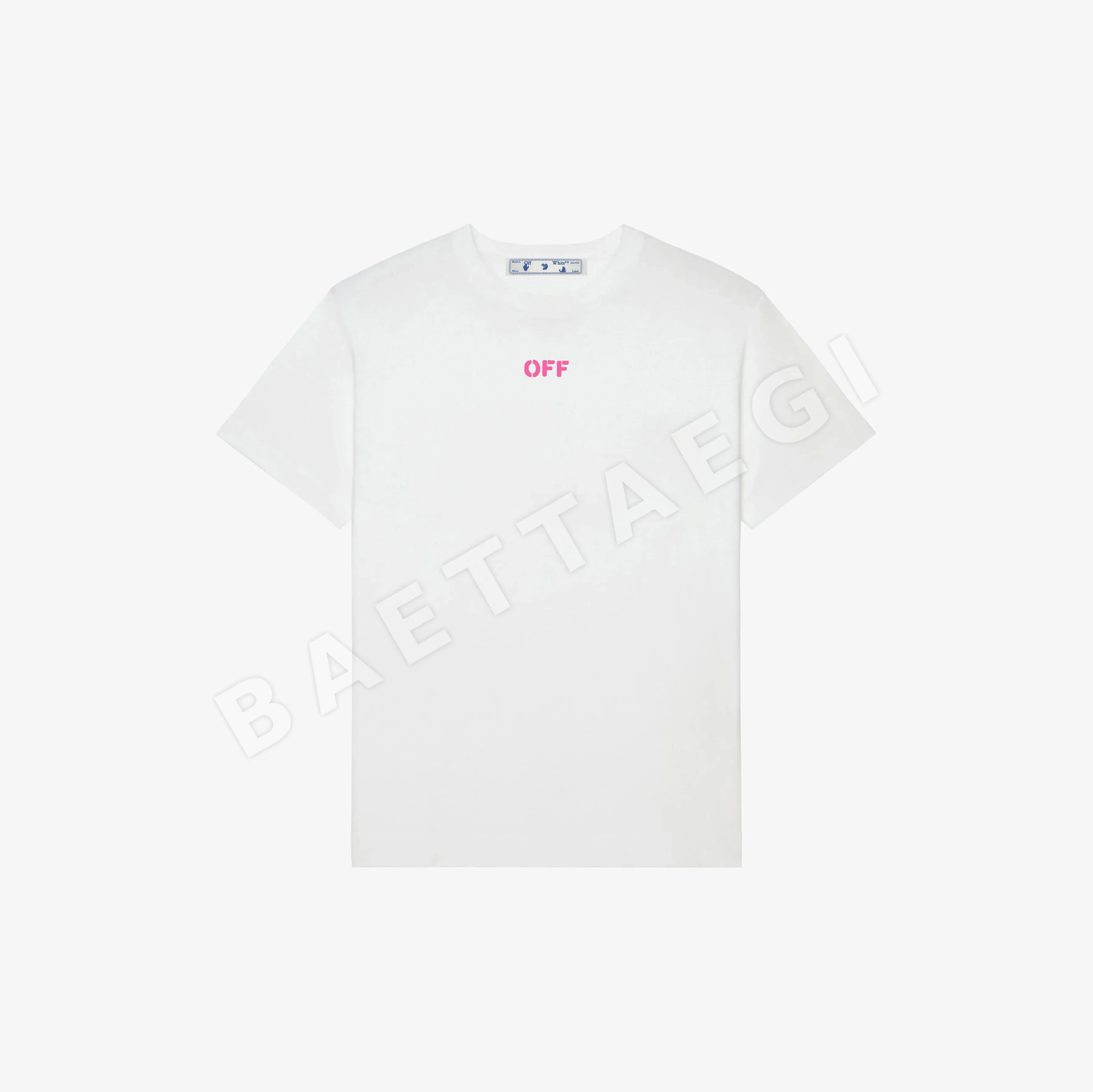 오프화이트 남성 반팔 87605