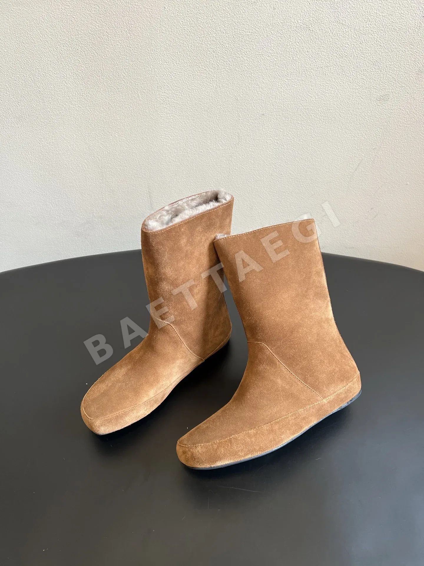 더로우 부츠 가죽 상세 이미지 3