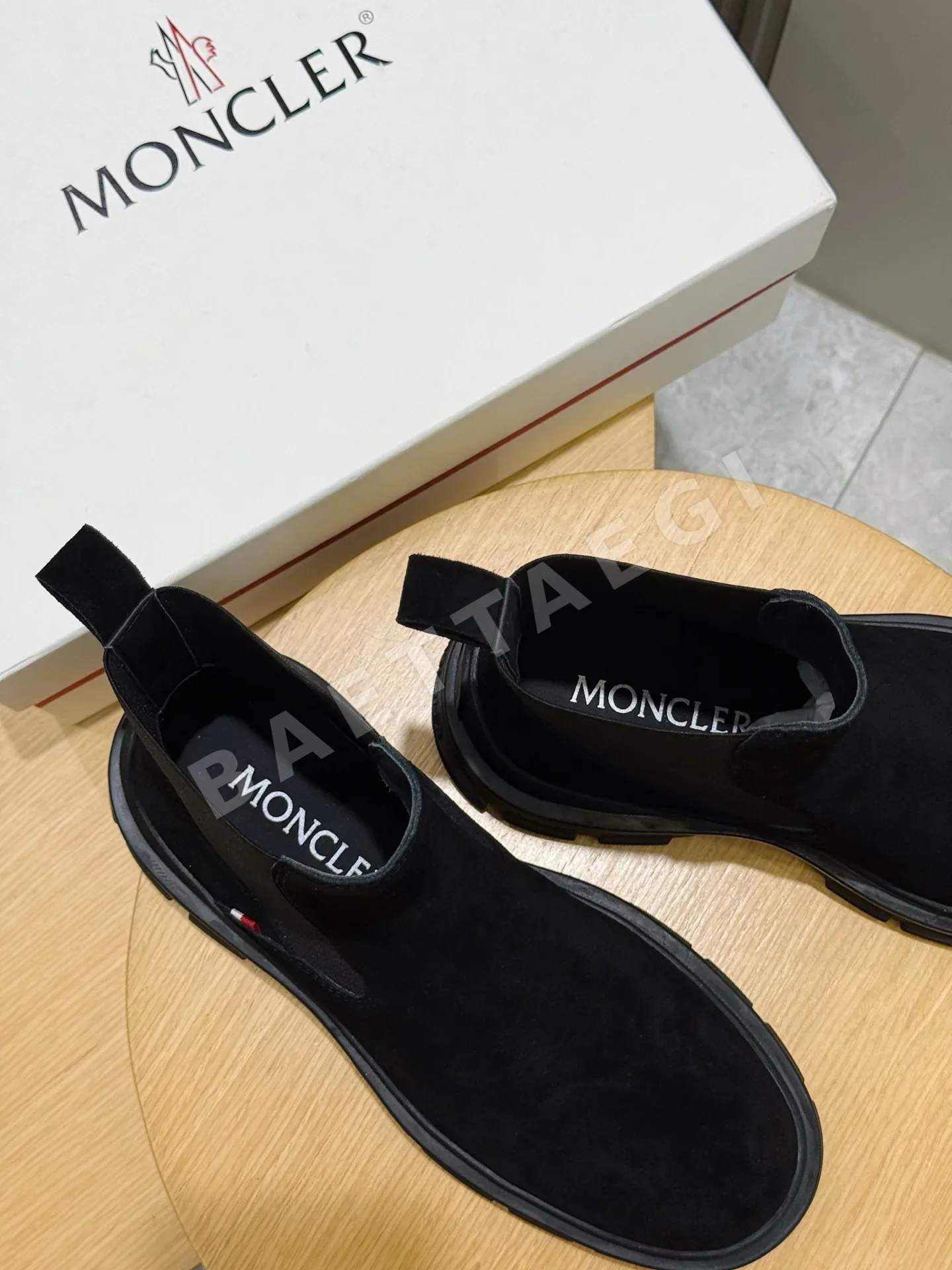 몽클레르 부츠 남성 소가죽 하이컷 상세 이미지 8