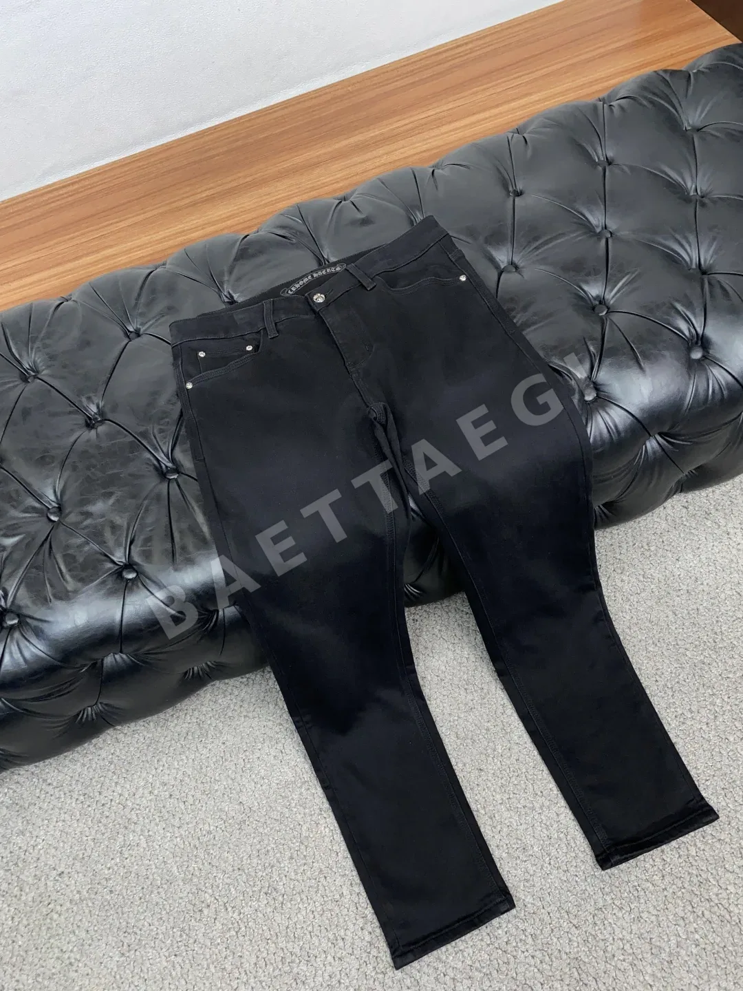 크롬하츠 남성 데님 바지 상세 이미지 6