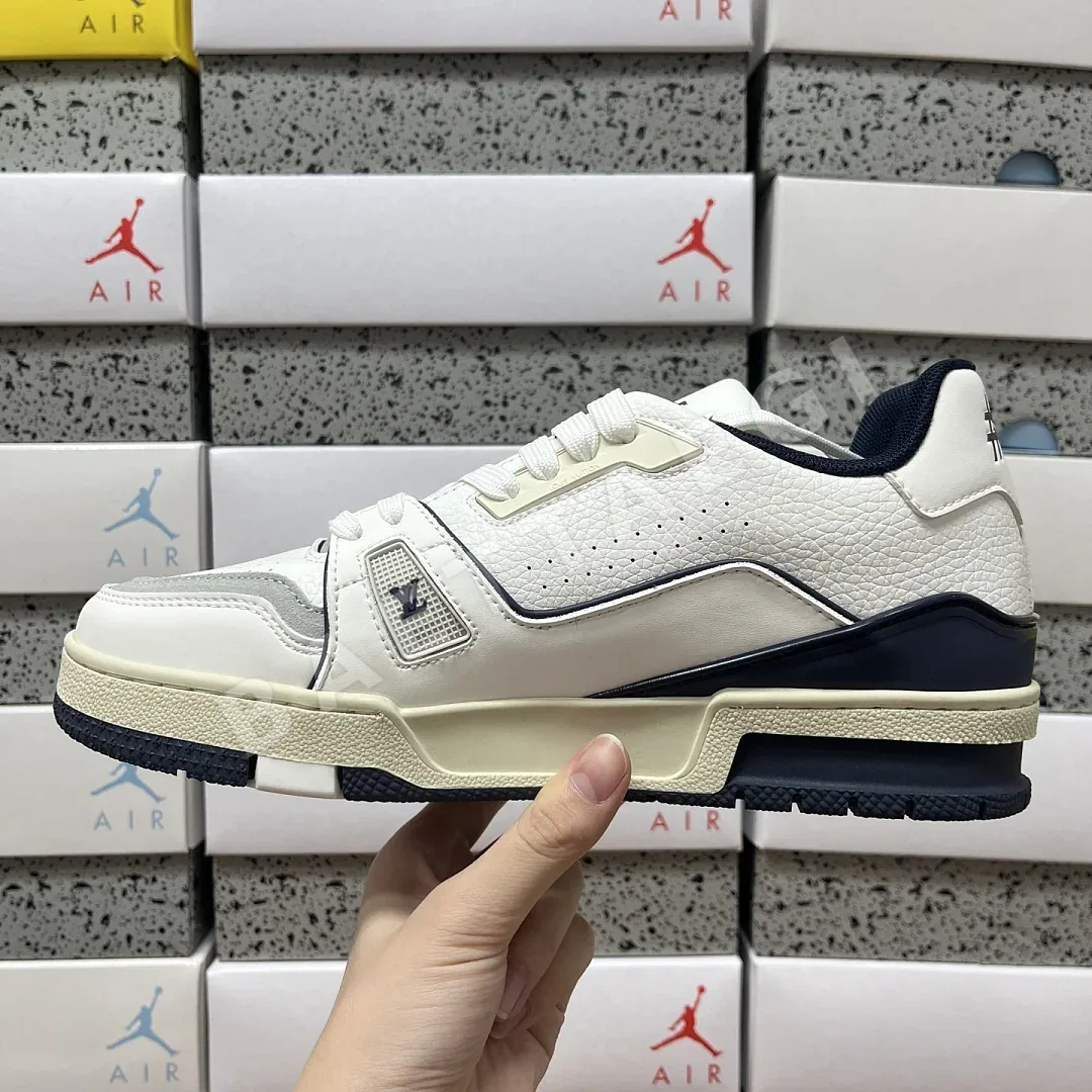 루이비통 [D1] V2 06 화이트 블루 205845 Louis Vuitton V2-06 상세 이미지 8