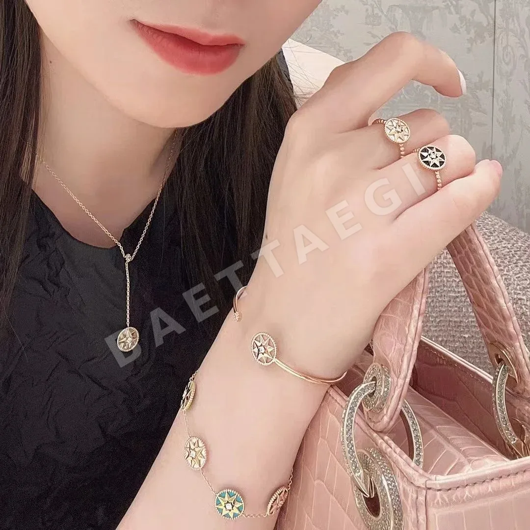 디올 컴퍼스 다이아몬드 목걸이 상세 이미지 6