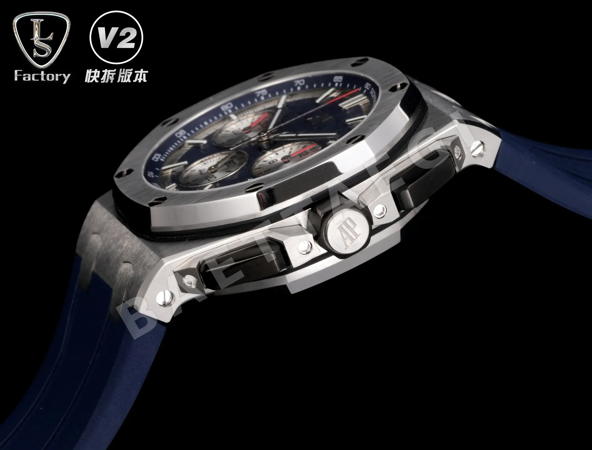 오데마피게 로얄오크 오프쇼어 43mm 스테인리스 스틸 시계 상세 이미지 6