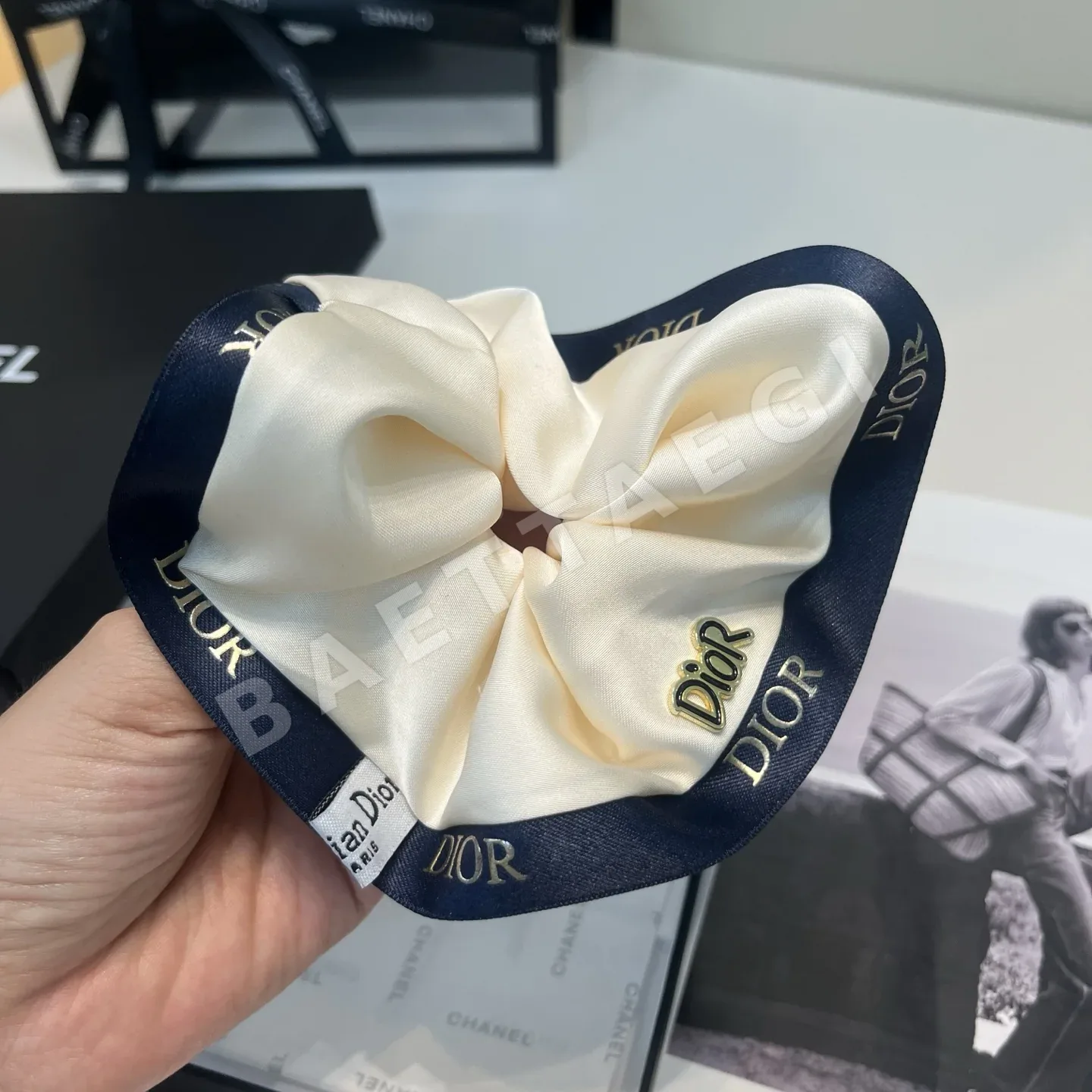 디올 CD 헤어 고무 상세 이미지 5