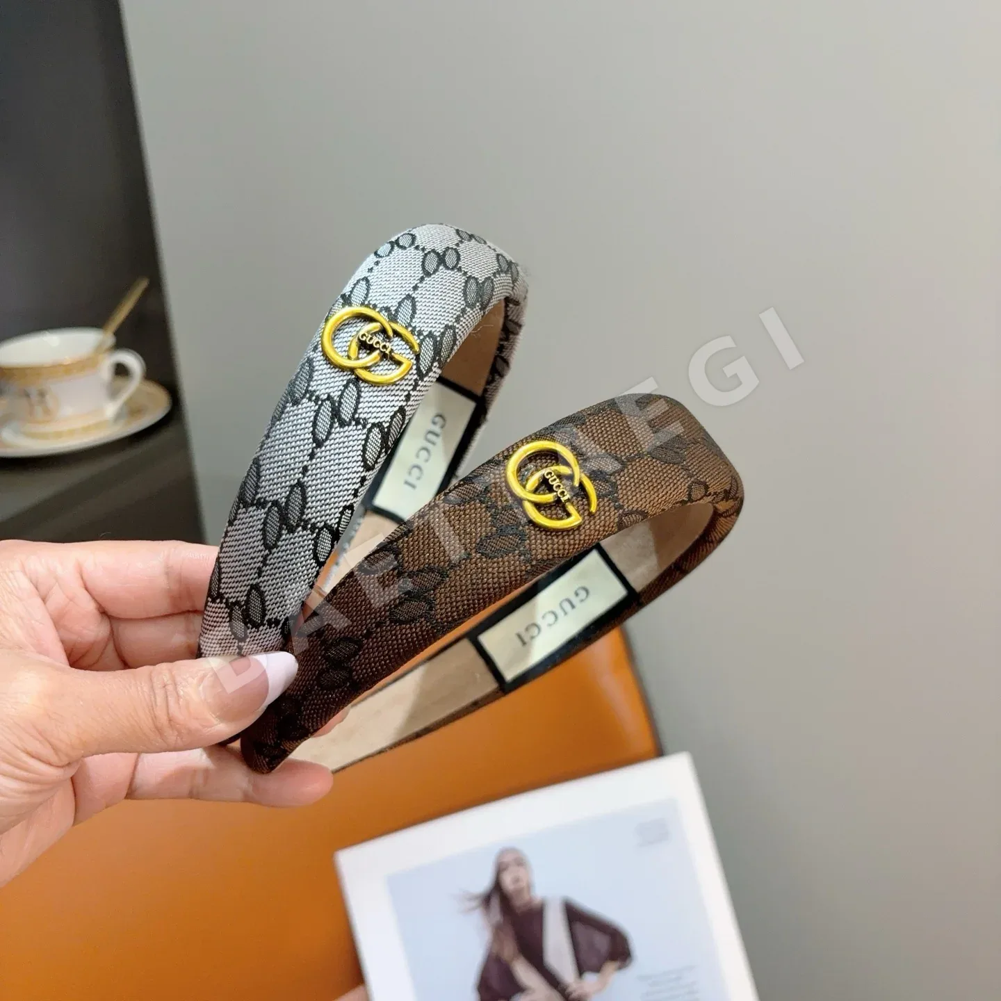 구찌 더블 G 헤드밴드 헤어악세 상세 이미지 8