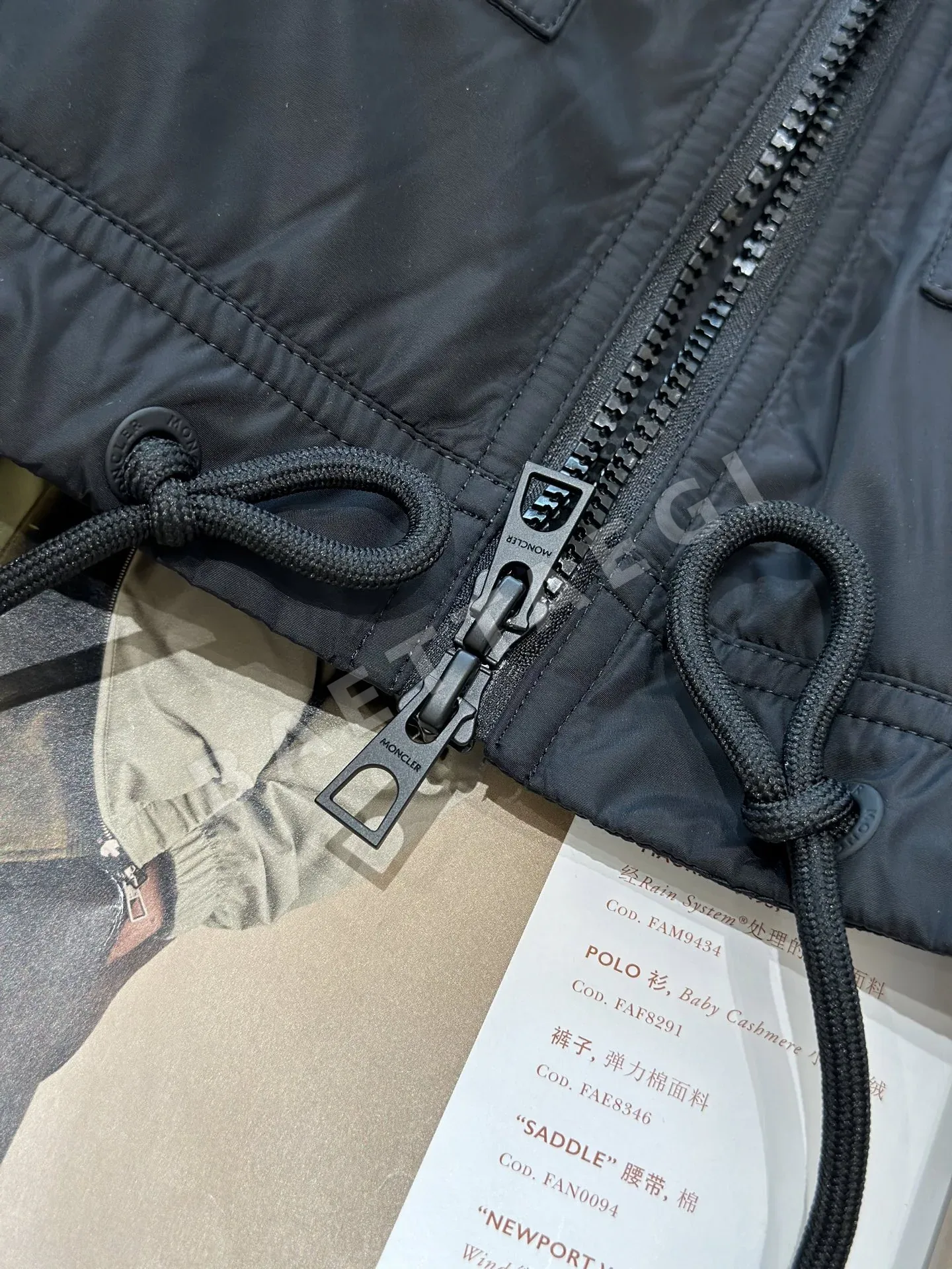 몽클레르 워크웨어 나일론 자켓 상세 이미지 5