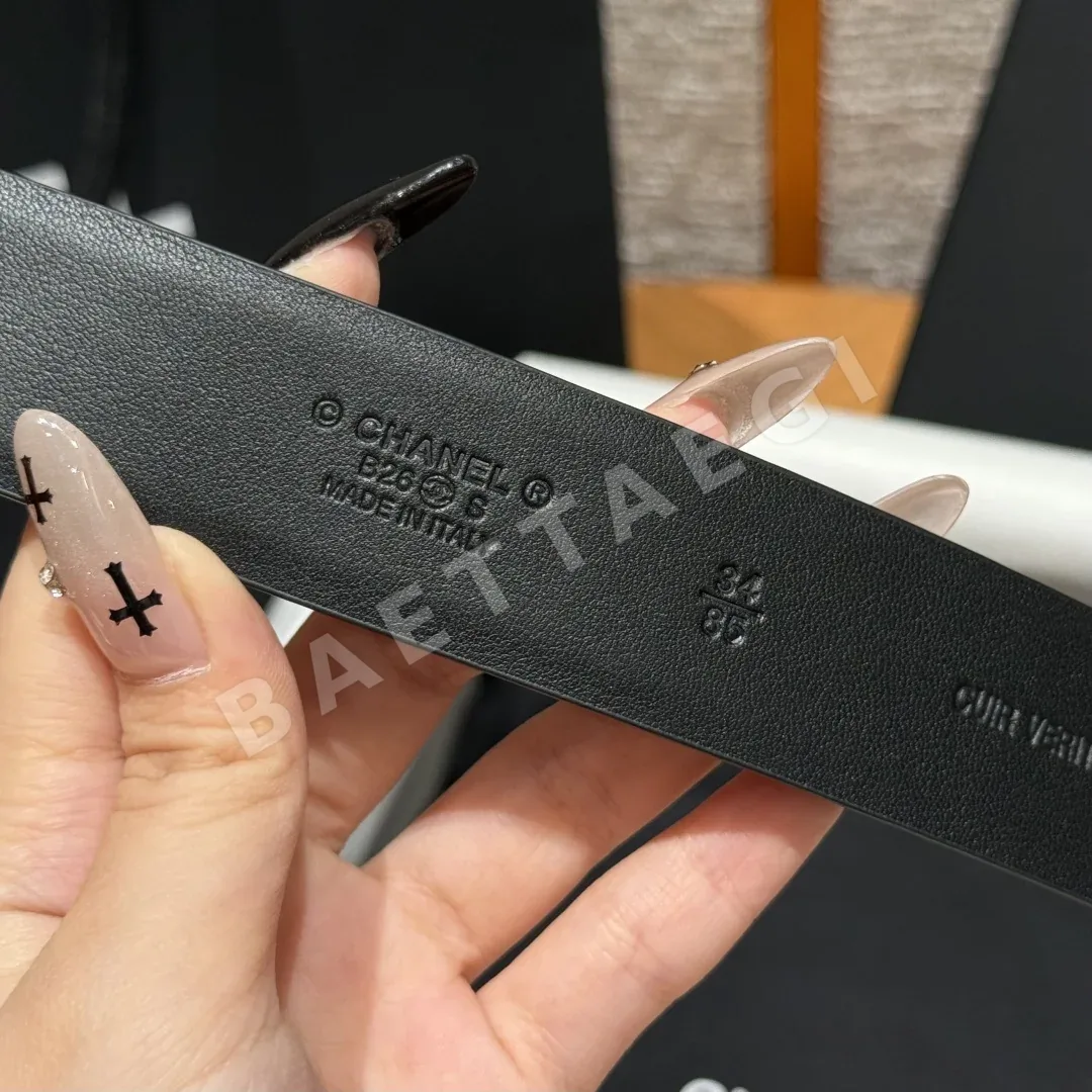 샤넬 클래식 더블 C 가죽 벨트 상세 이미지 8