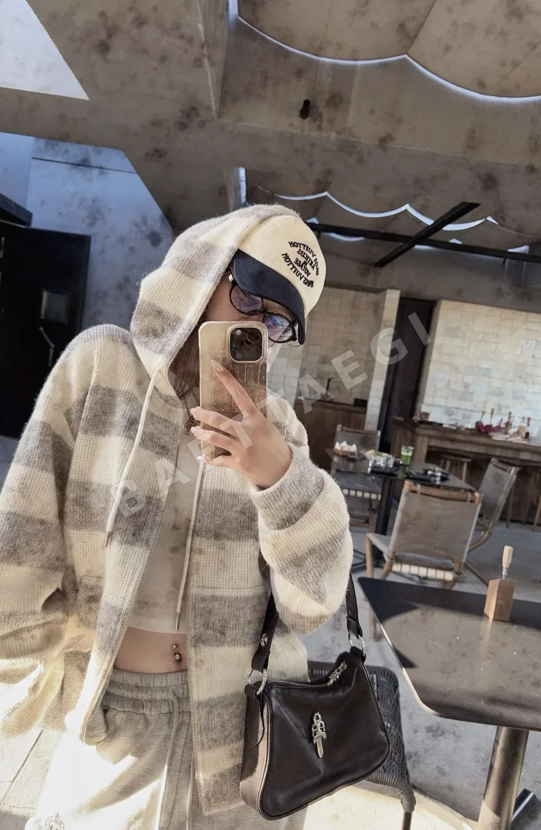 크롬하츠 미디엄 블랙 치킨너겟백 가방 상세 이미지 10