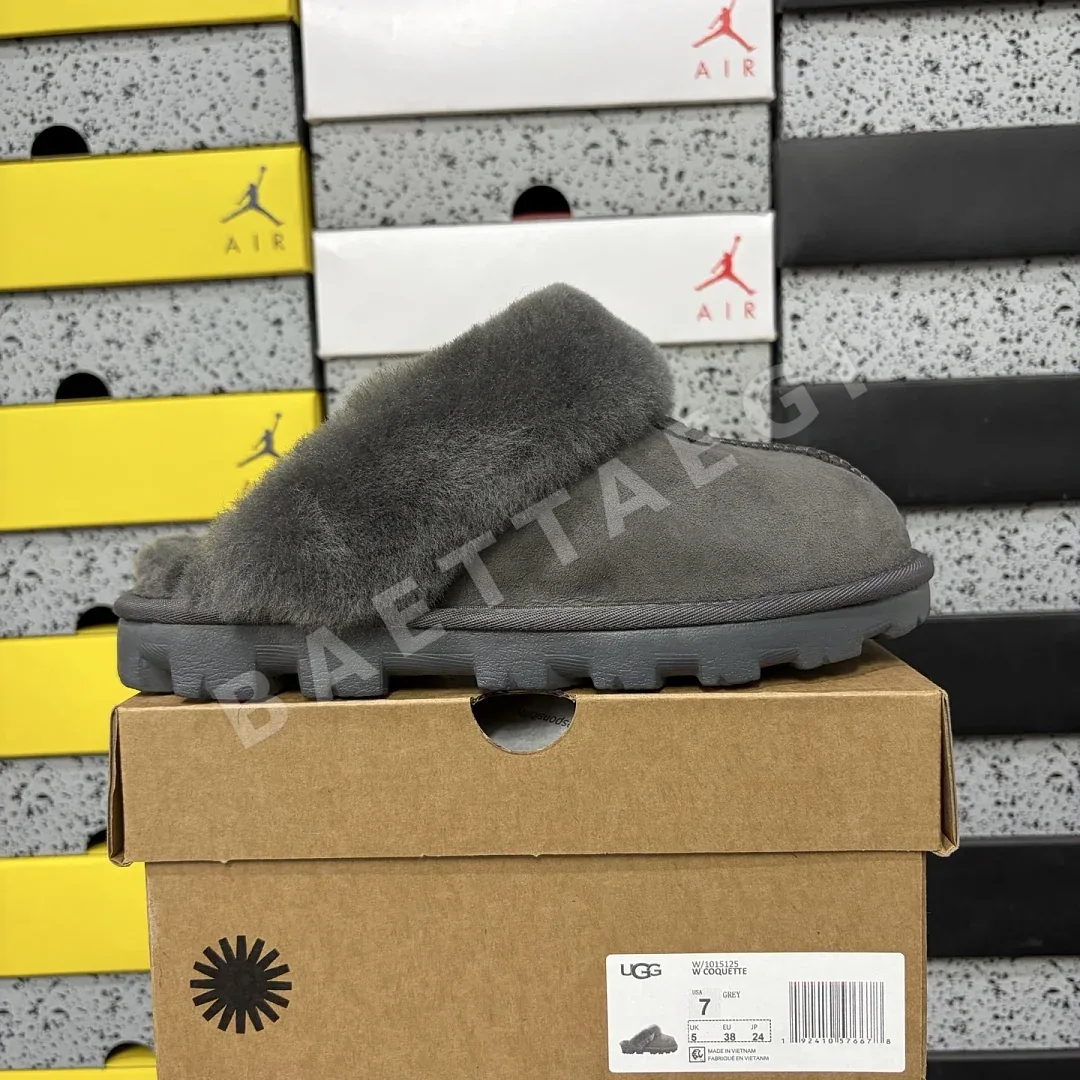 어그 [TOP] 208922 UGG Coquette Slipper Grey -5125 상세 이미지 1