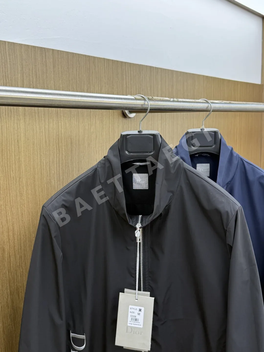 디올 방풍 방수 폴리에스터 남성 자켓 상세 이미지 3